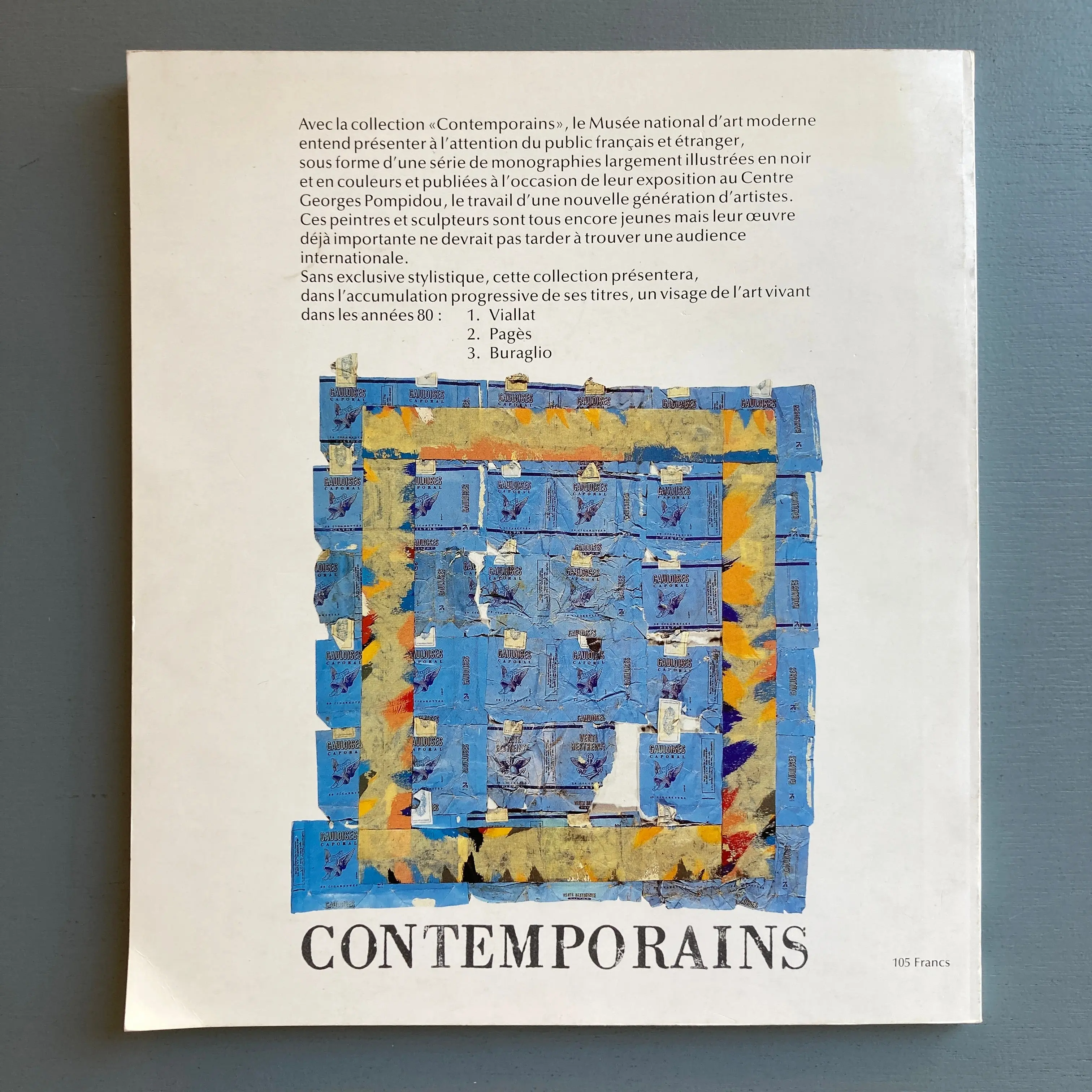 Pierre Buraglio - Exhibition catalogue - Centre Georges Pompidou 1982 - Image 11