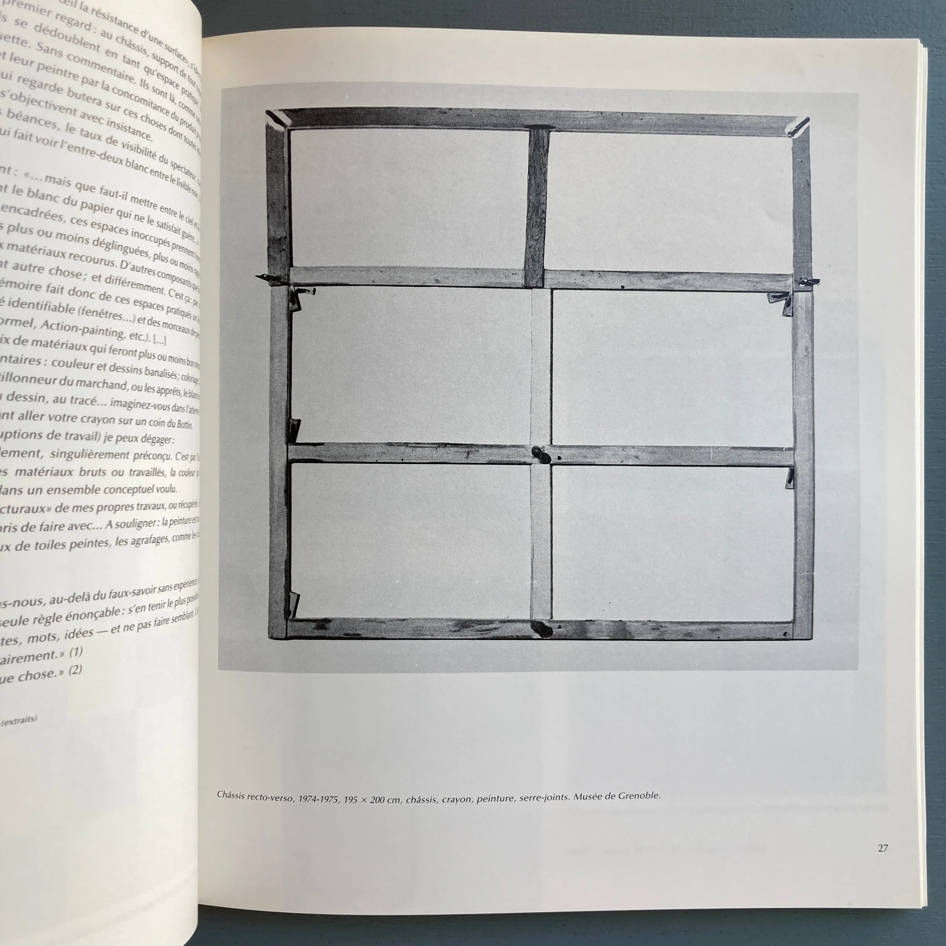 Pierre Buraglio - Exhibition catalogue - Centre Georges Pompidou 1982 - Image 4