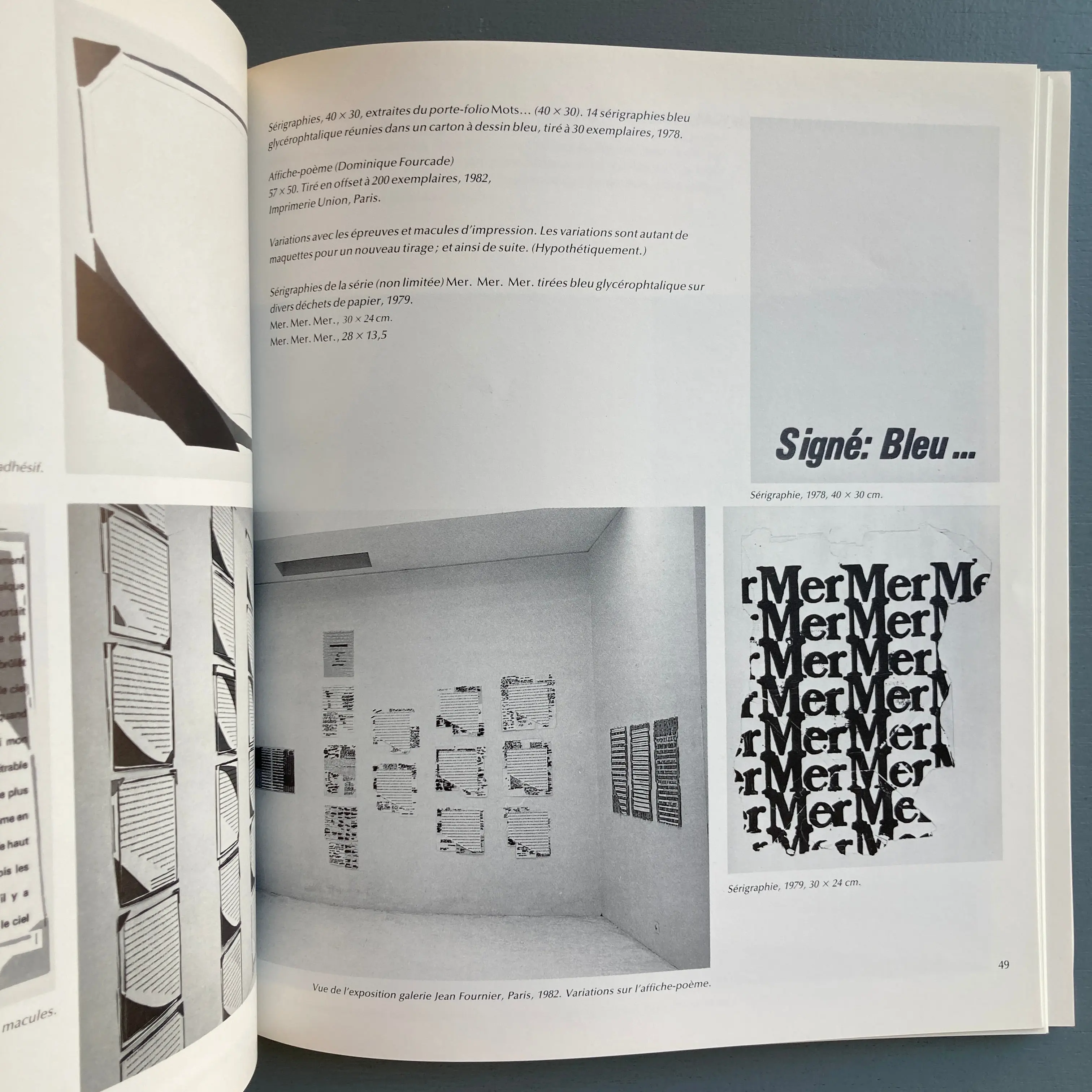 Pierre Buraglio - Exhibition catalogue - Centre Georges Pompidou 1982 - Image 5