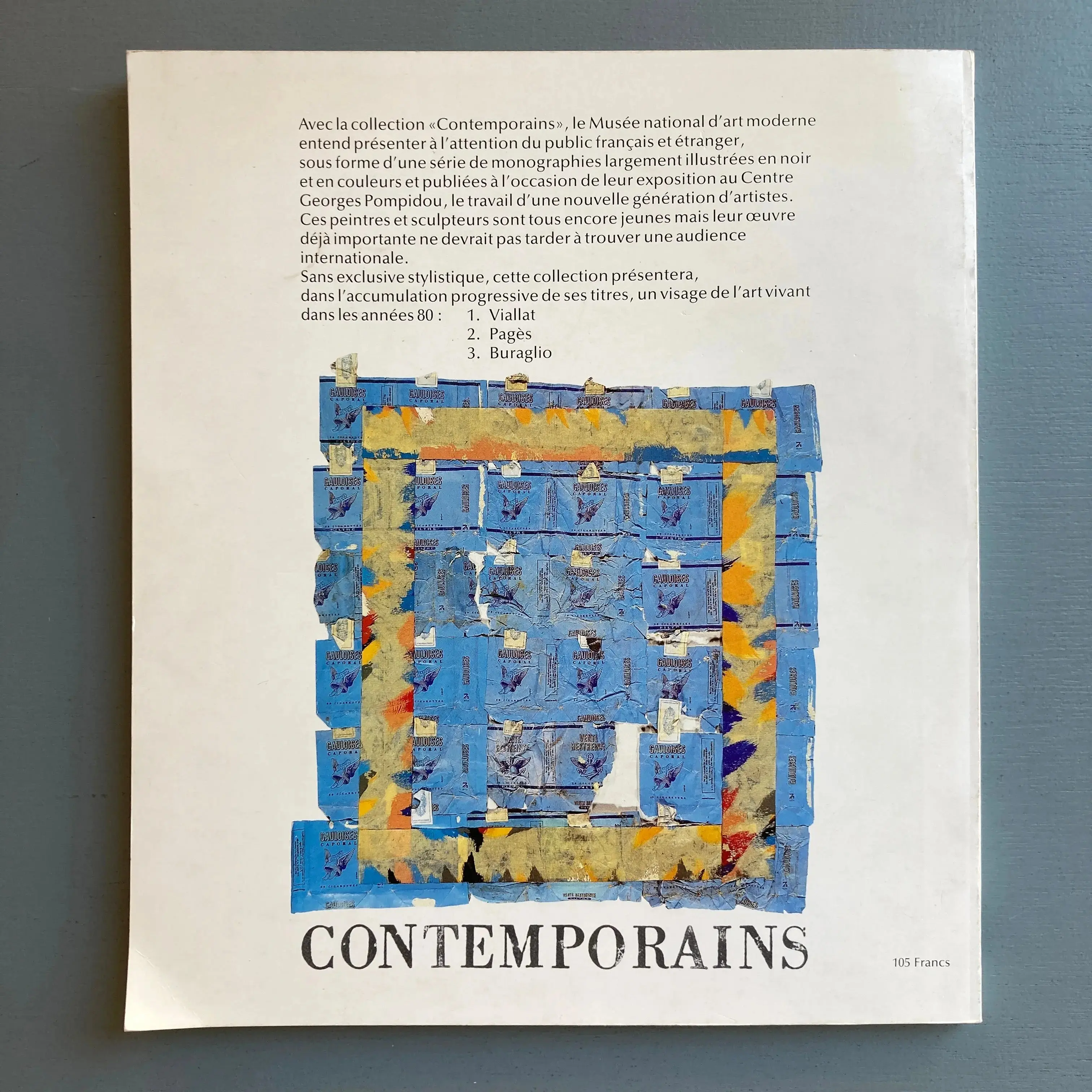 Pierre Buraglio - Exhibition catalogue - Centre Georges Pompidou 1982 - Image 9