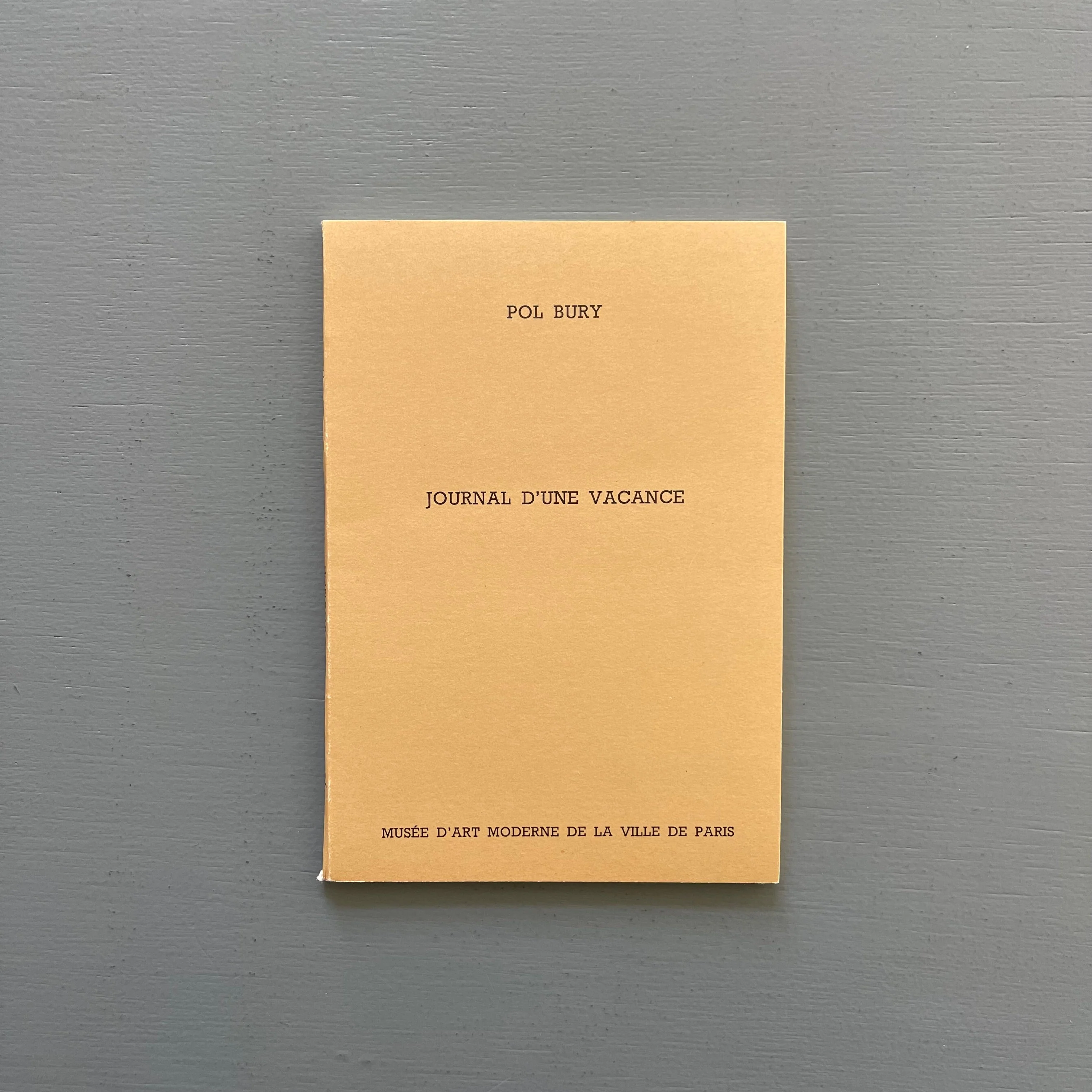 Pol Bury - Journal d'une vacance - Musée d'art moderne de la ville de Paris 1982 - Image 3