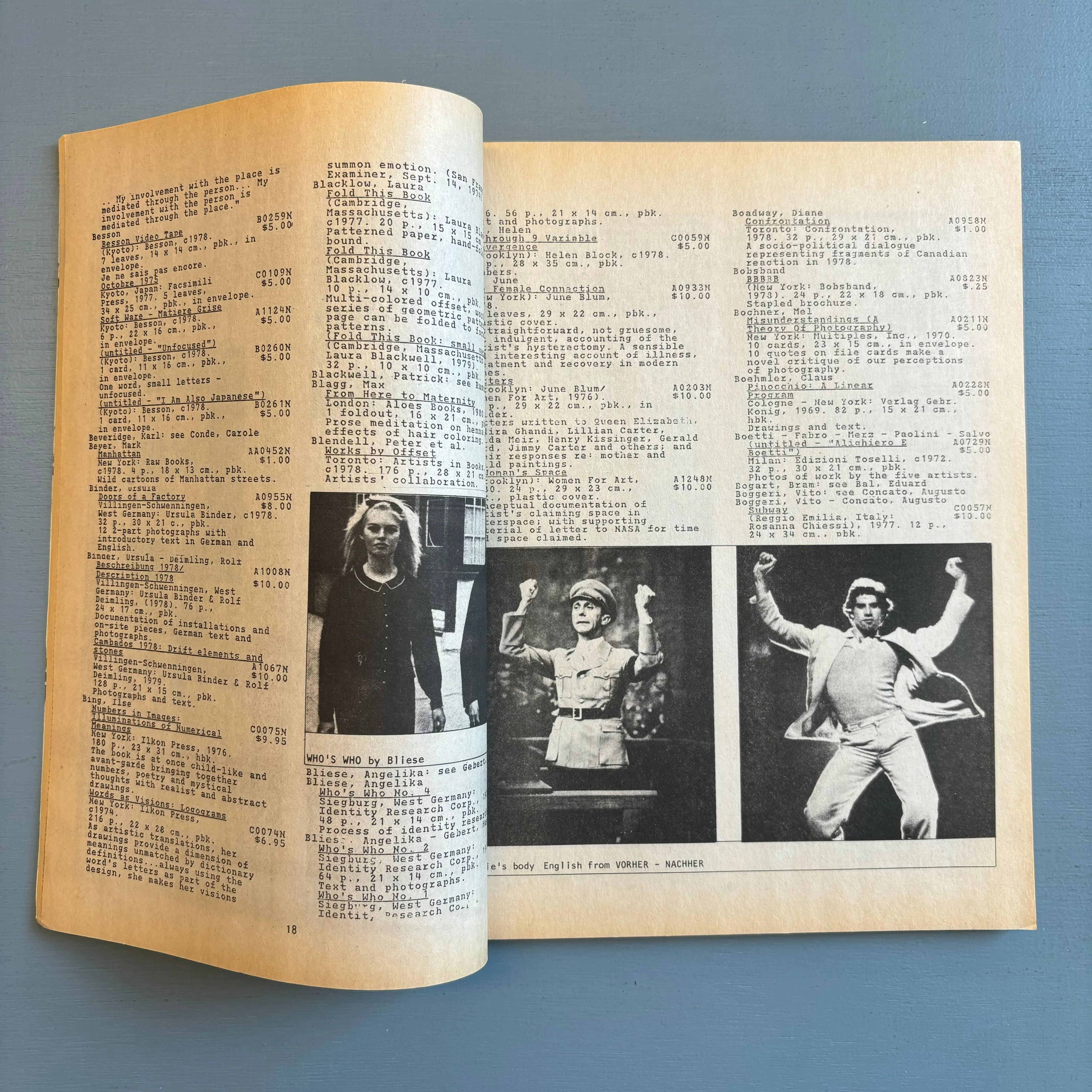 Printed Matter - Book Catalog - Printed Matter 1981 - Image 5