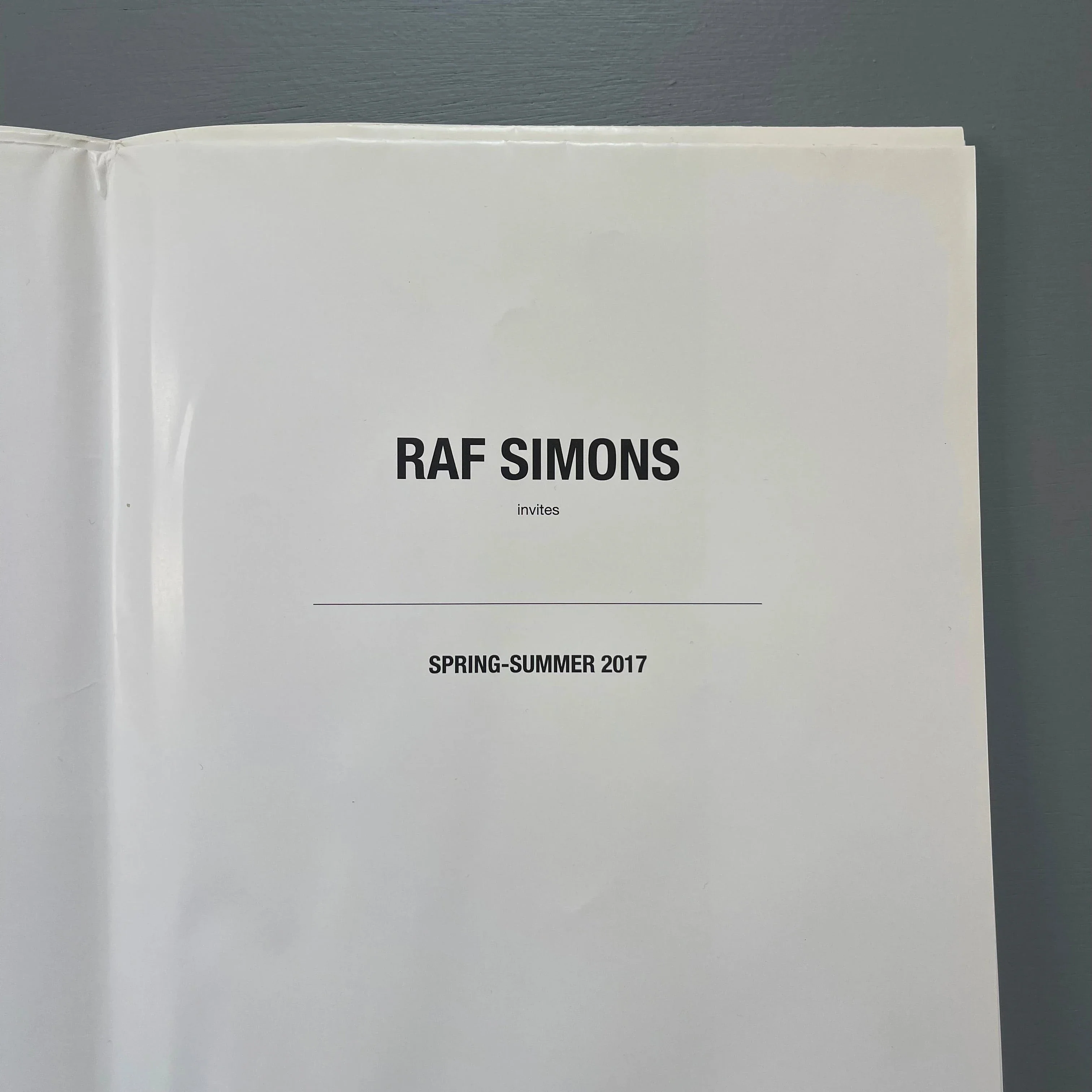 Raf Simons / Robert Mapplethorpe poster - Spring Summer 2017 - Image 6