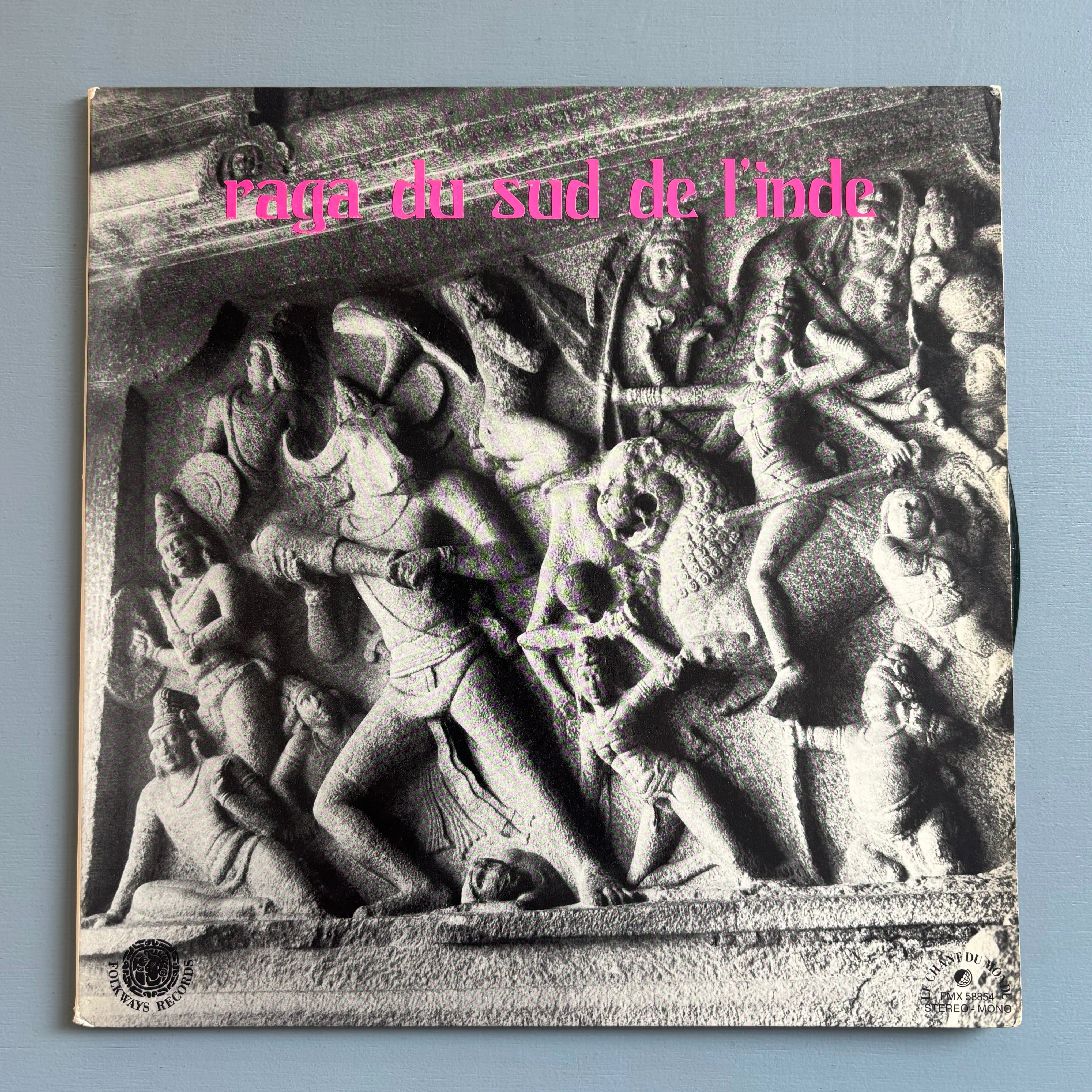 Gayathri Rajapur - Raga du Sud de l'Inde - Le Chant du Monde FR 1975