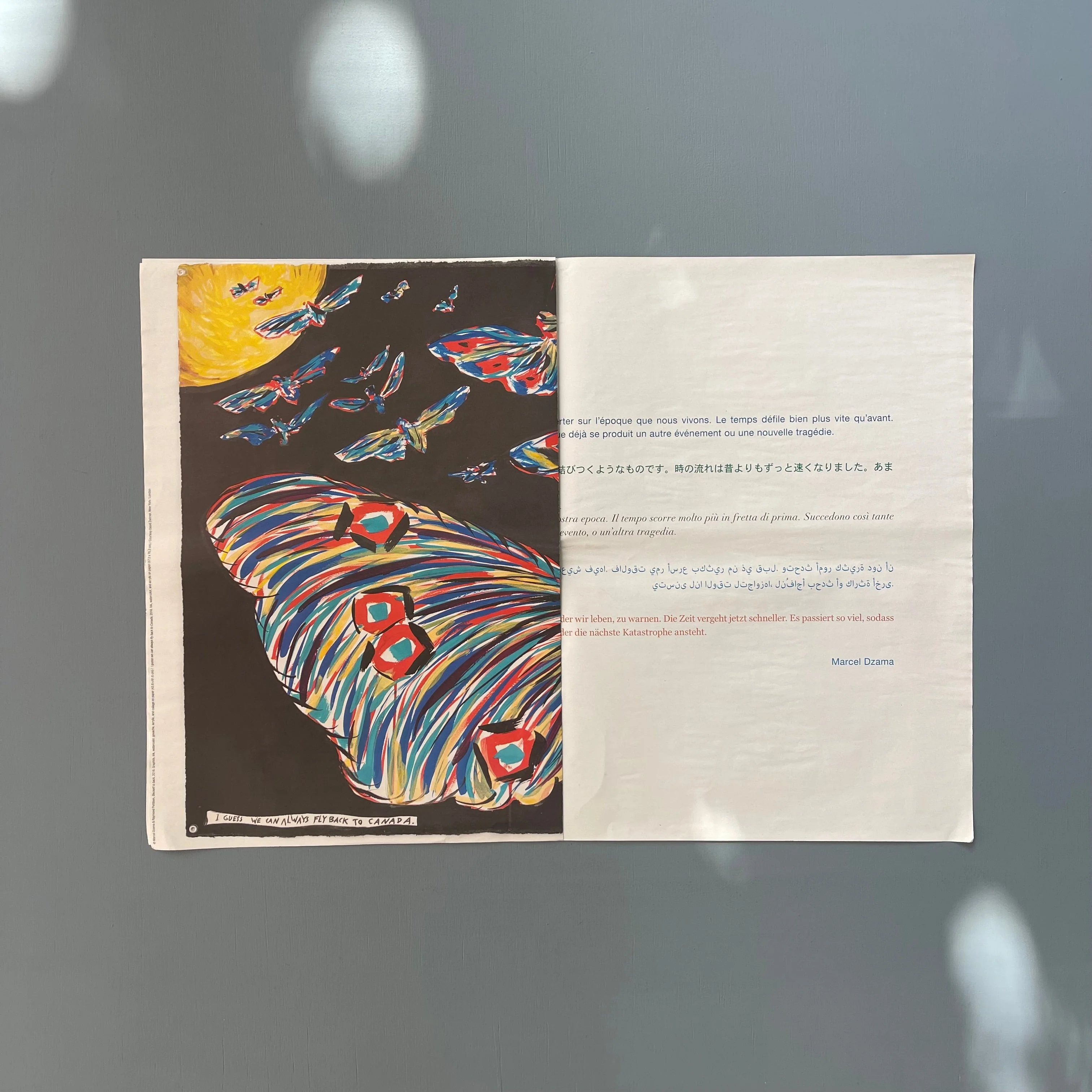 Raymond Pettibon & Marcel Dzama - Point d'Ironie 59 - agnès B 2016 - Image 4