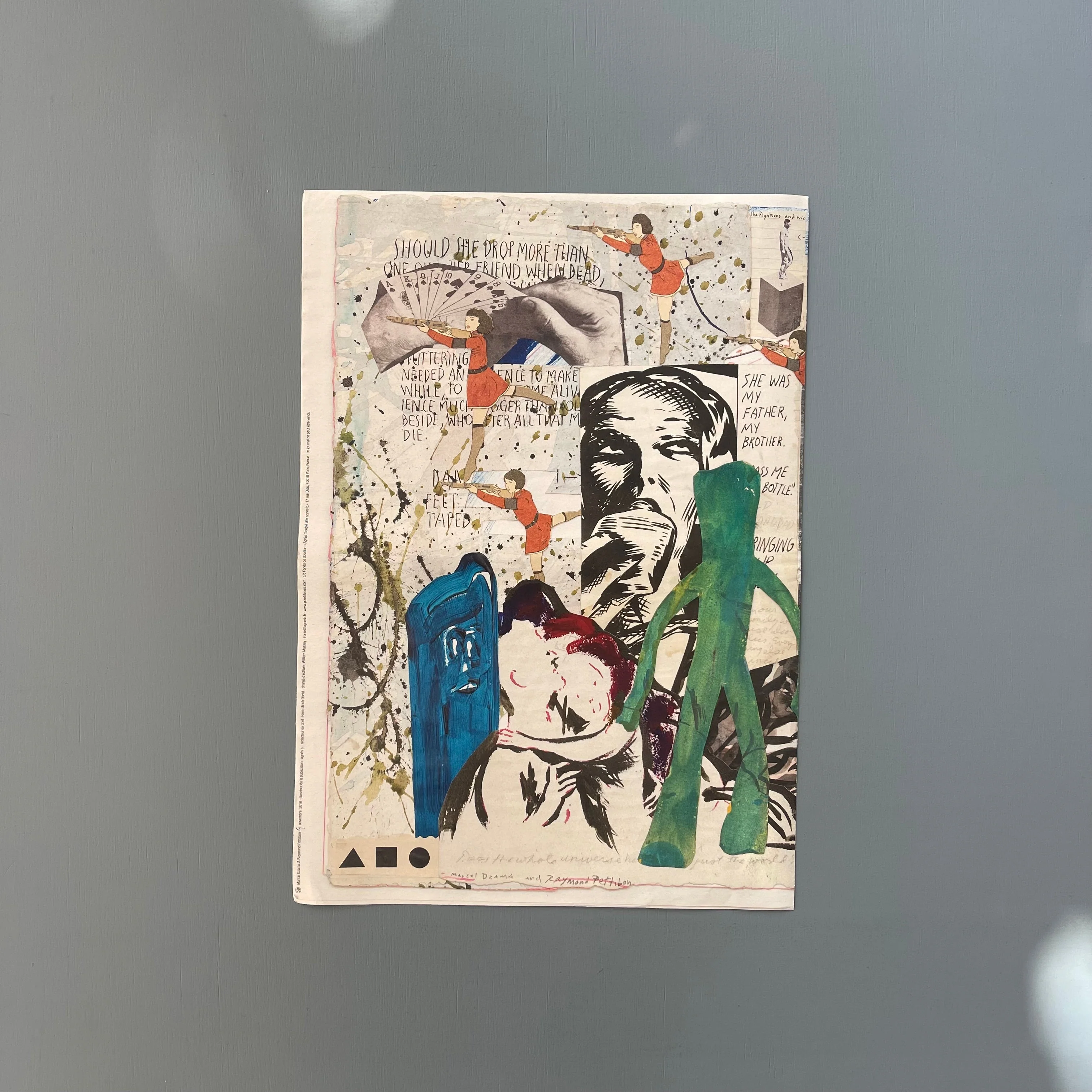 Raymond Pettibon & Marcel Dzama - Point d'Ironie 59 - agnès B 2016 - Image 5