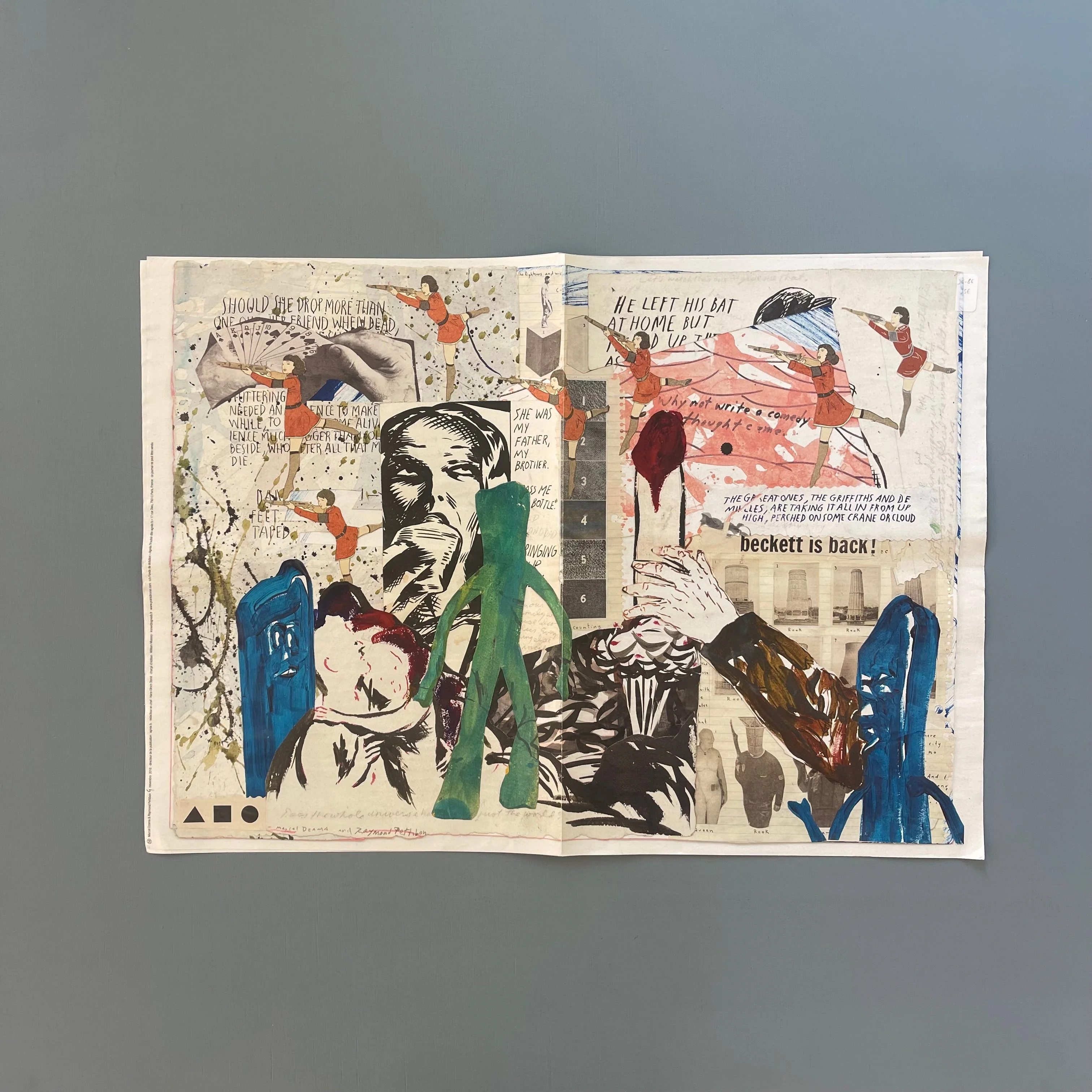 Raymond Pettibon & Marcel Dzama - Point d'Ironie 59 - agnès B 2016 - Image 6