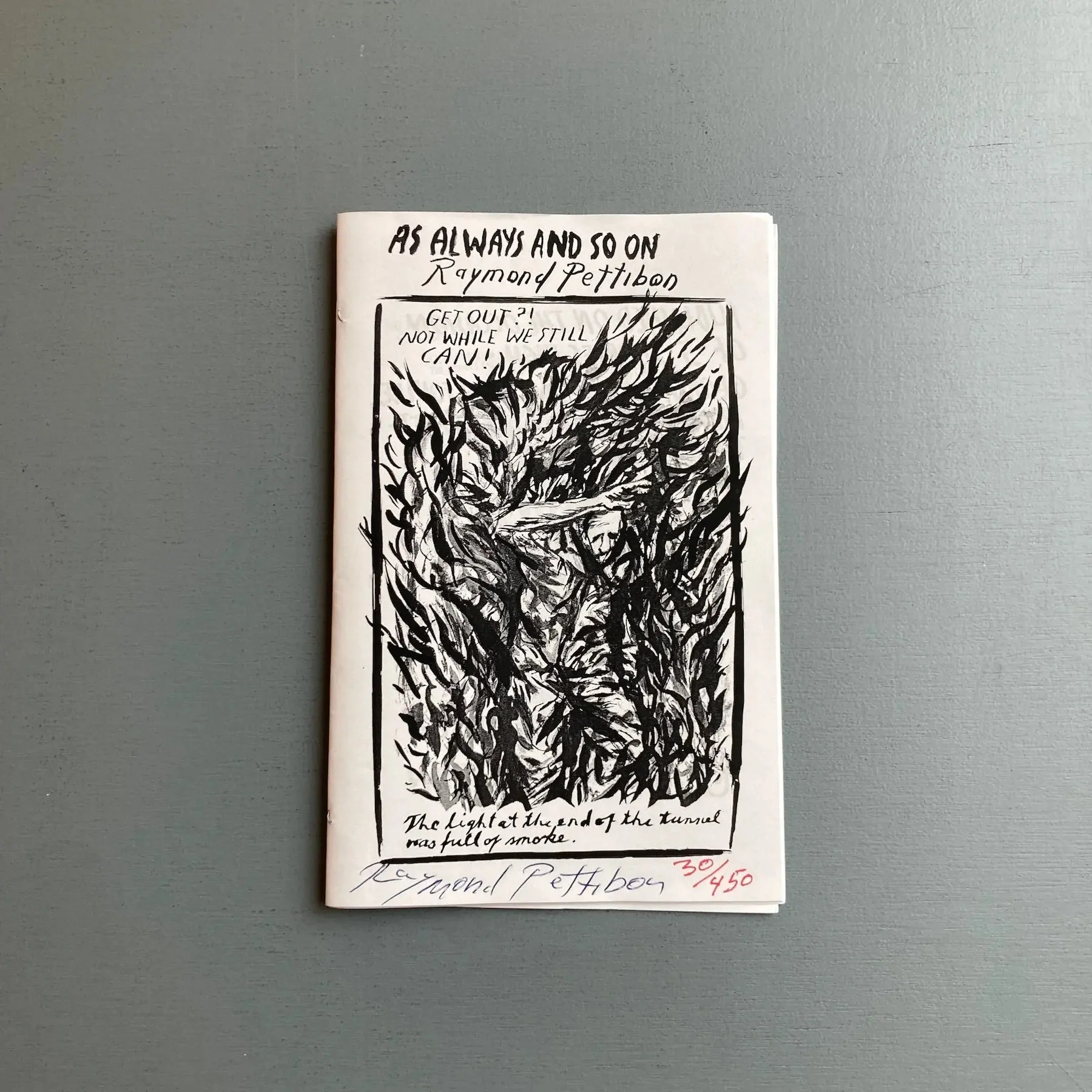 Raymond Pettibon (signed) - As always and so on - SST World Library 2006