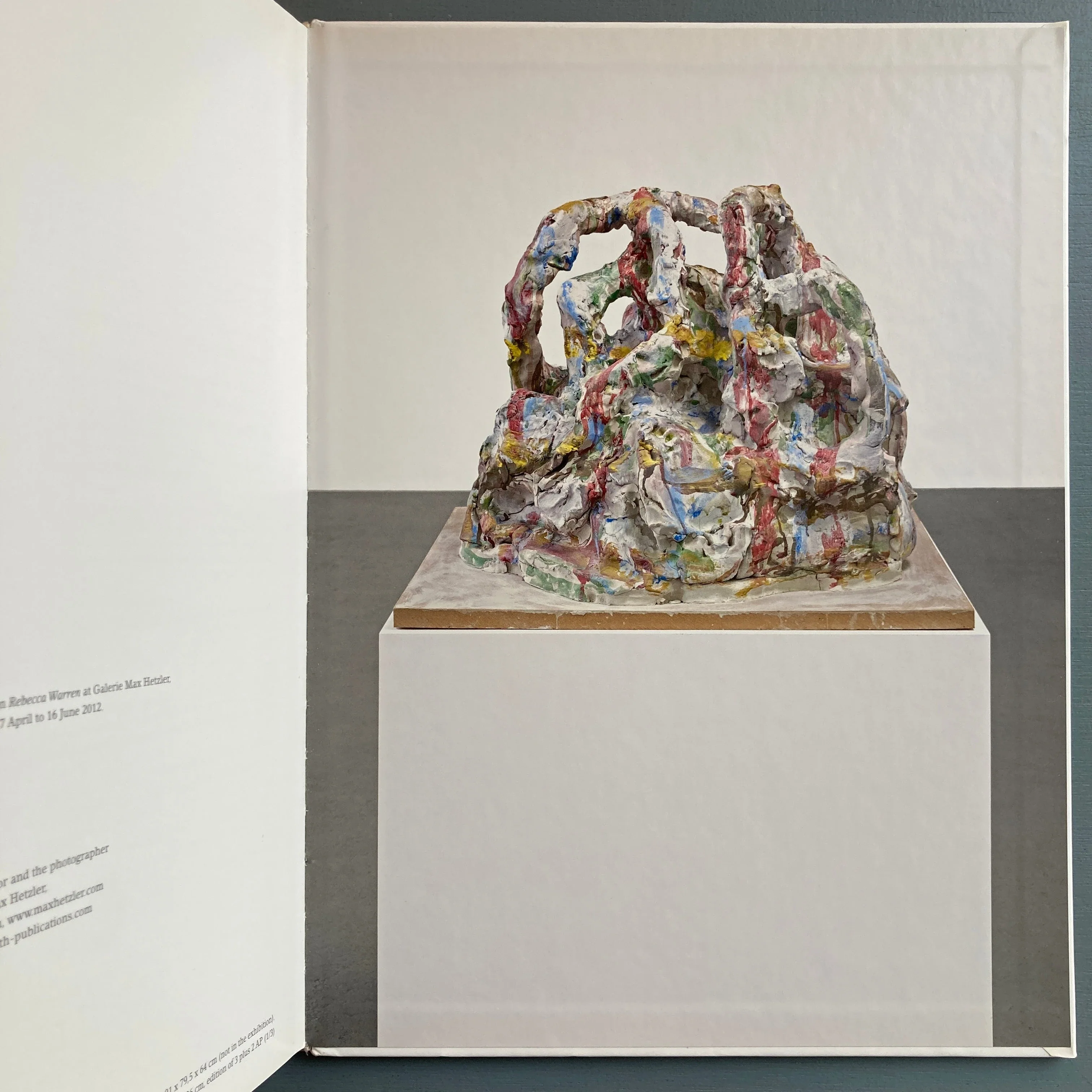 Rebecca Warren - Galerie Max Hetzler - Holzwarth Publications 2012 - Image 4