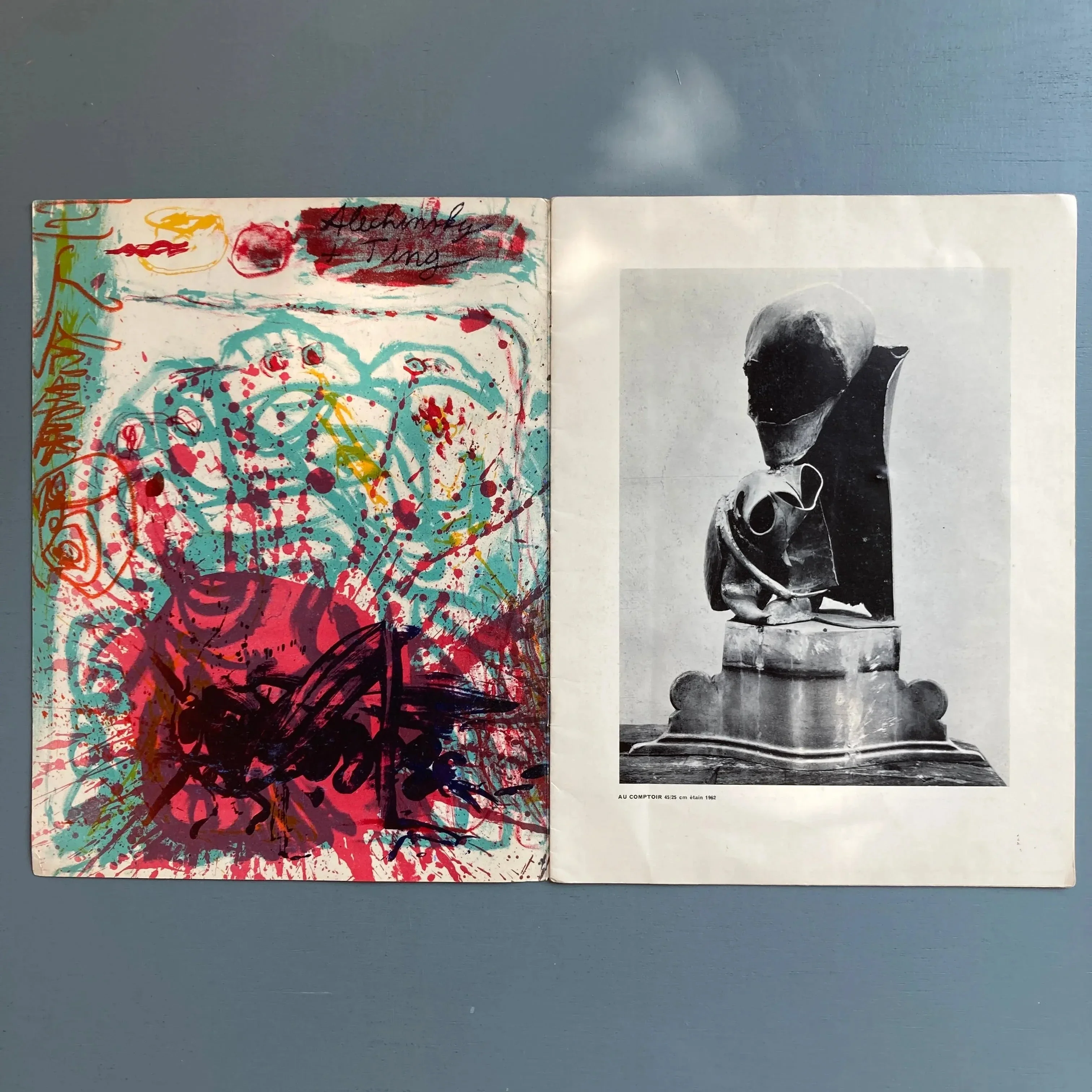 Reinhoud, Alechinsky et Ting - Solo de sculpture et divertissement - Galerie de France 1963 - Image 2