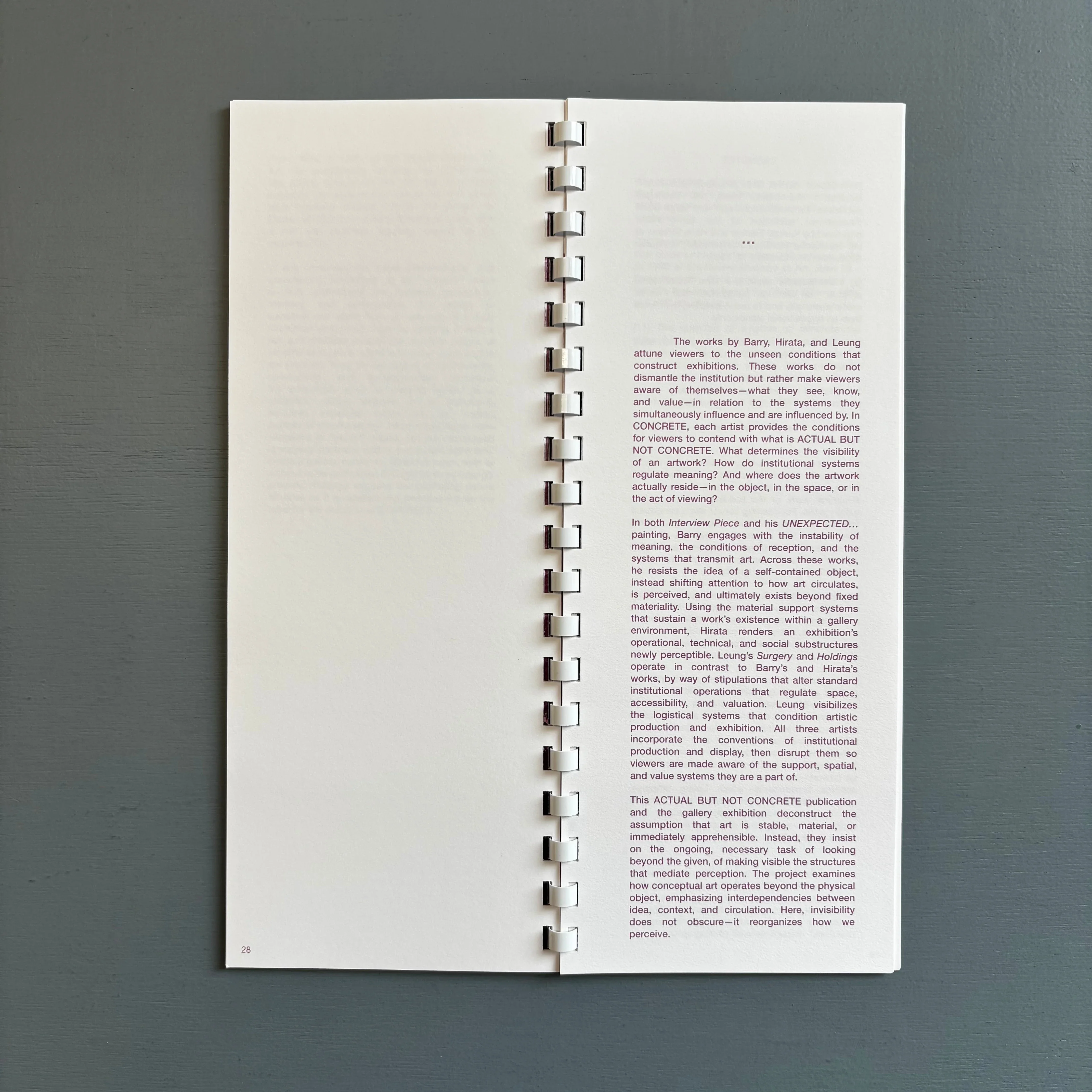 Robert Barry, Jason Hirata, Ghislaine Leung - Actual but not concrete - CCS Bard 2025 - Image 7