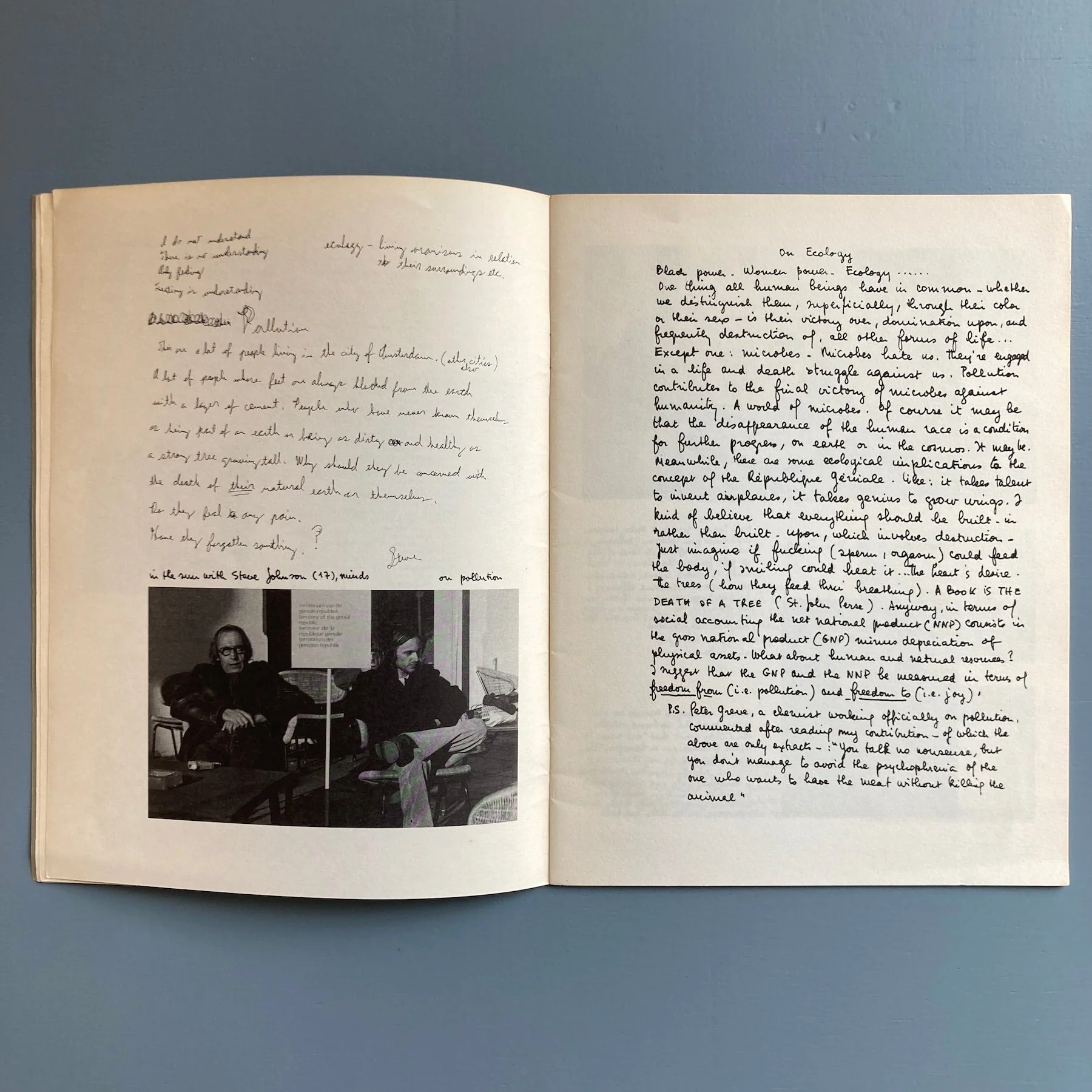 Robert Filliou - Research at the Stedelijk 1971 - Image 4