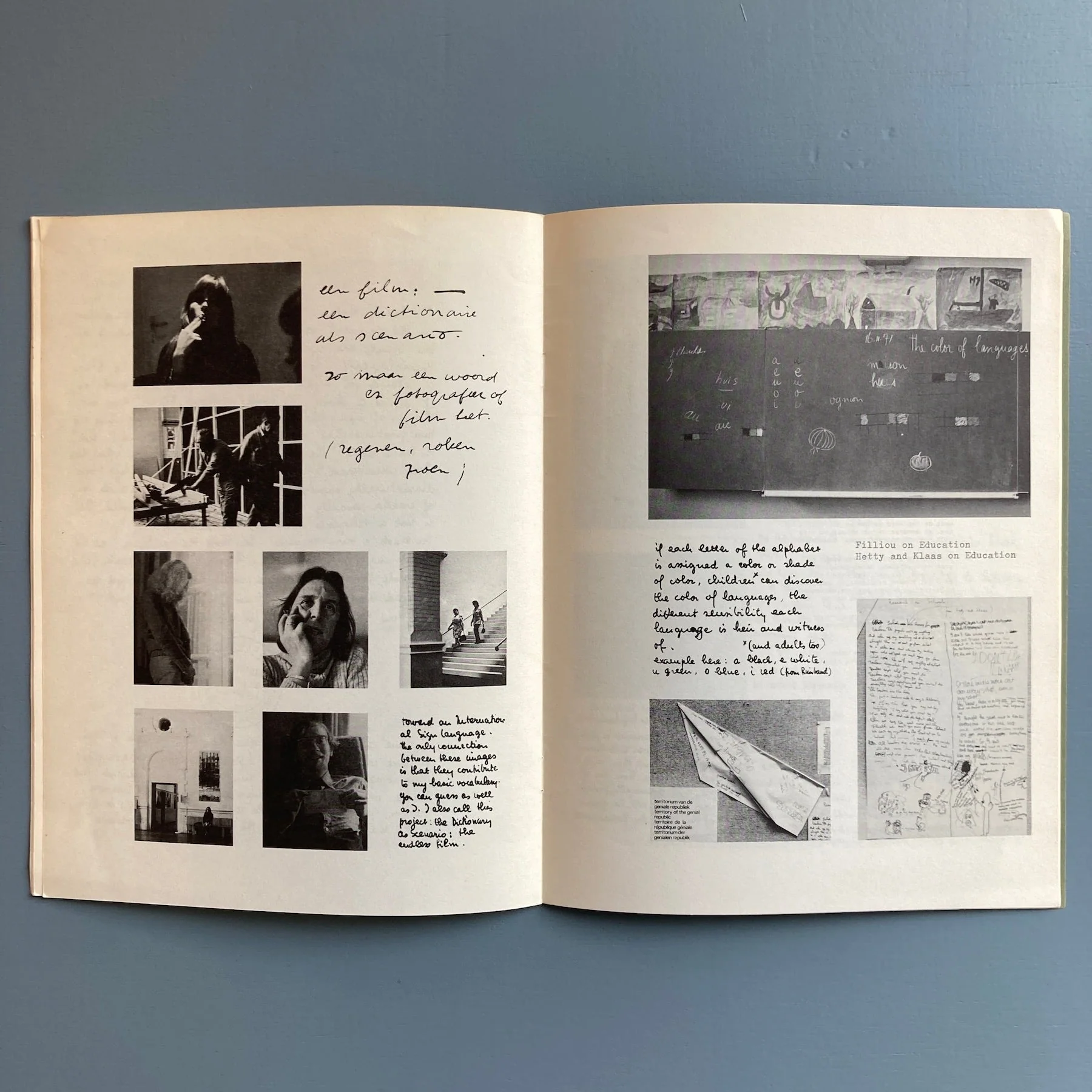Robert Filliou - Research at the Stedelijk 1971 - Image 9