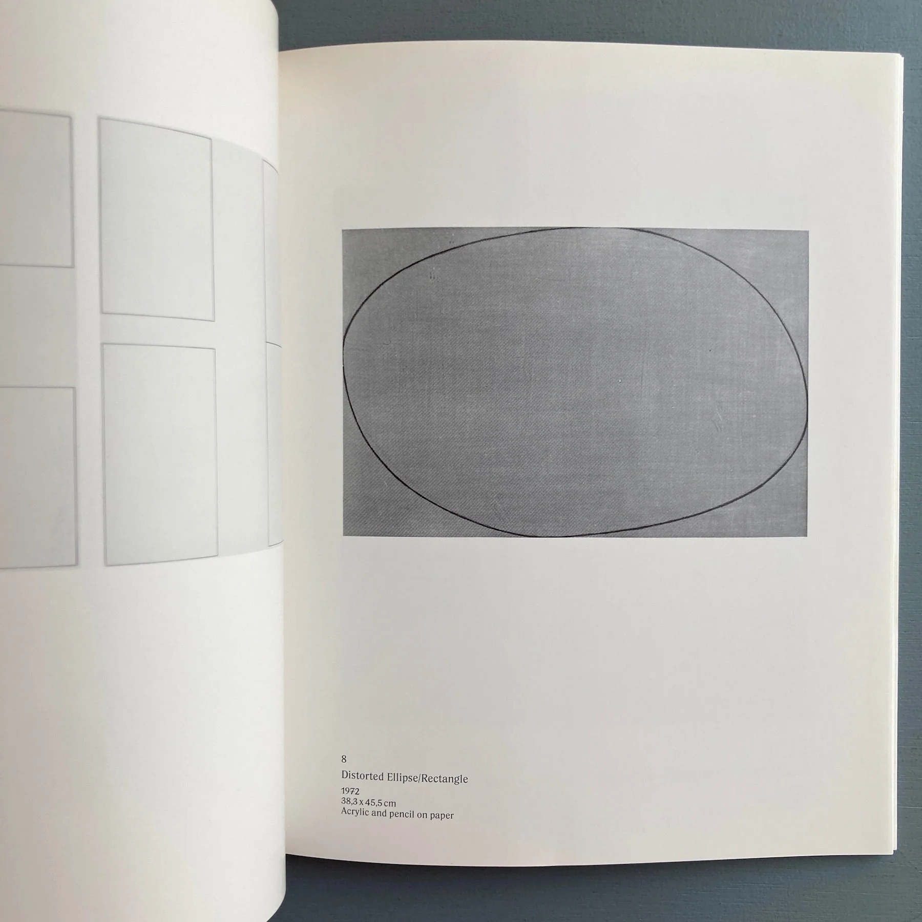Robert Mangold - Works on paper - Annemarie Verna / Galerie Meert Rihoux 1988 - Image 2