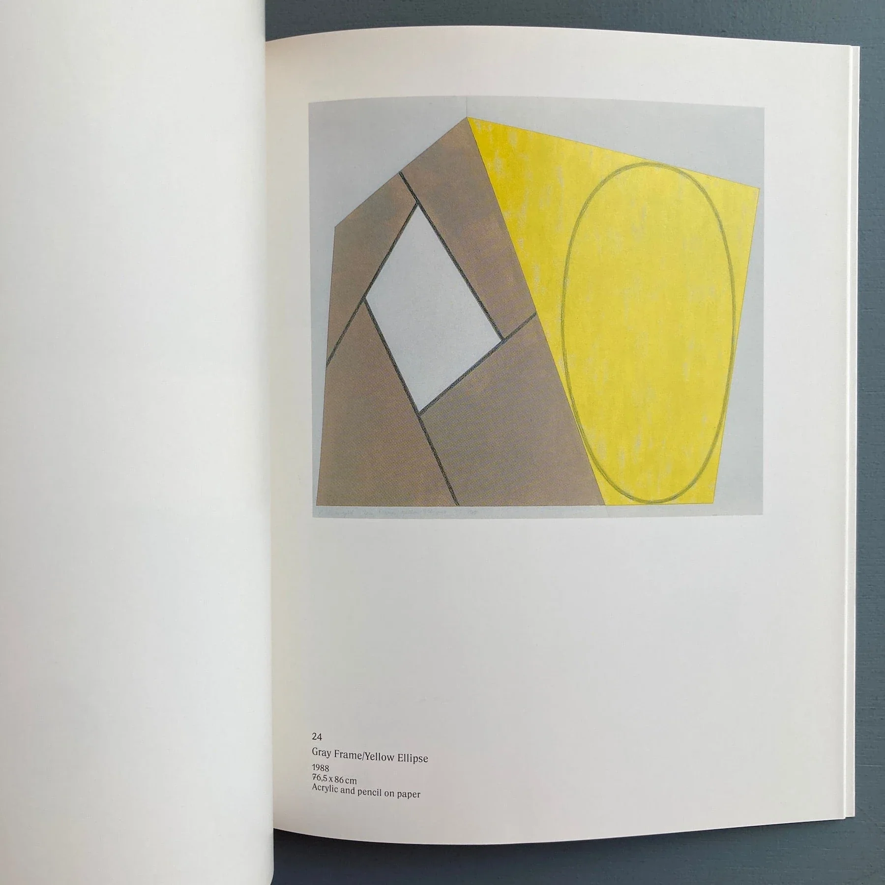 Robert Mangold - Works on paper - Annemarie Verna / Galerie Meert Rihoux 1988 - Image 7
