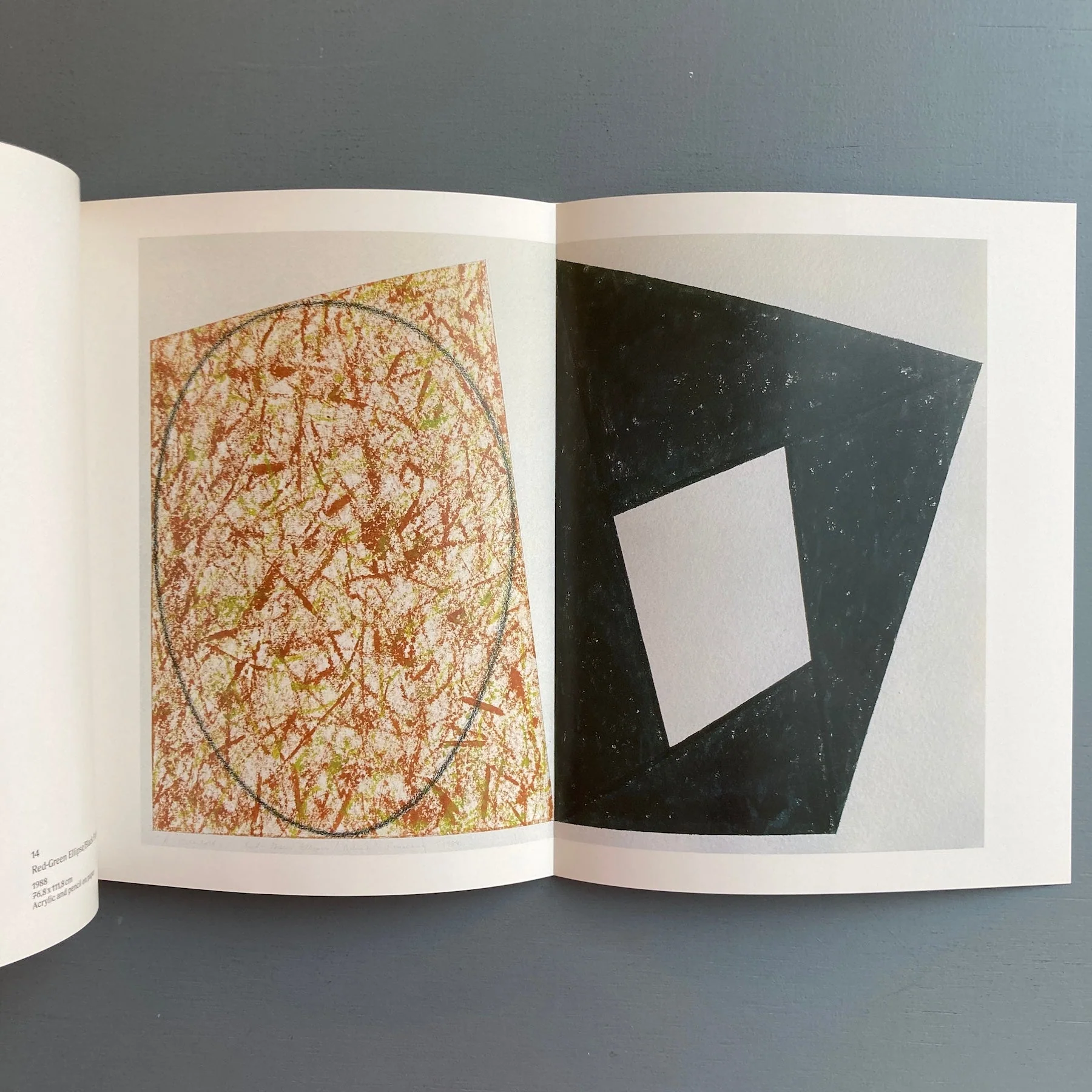 Robert Mangold - Works on paper - Annemarie Verna / Galerie Meert Rihoux 1988 - Image 8