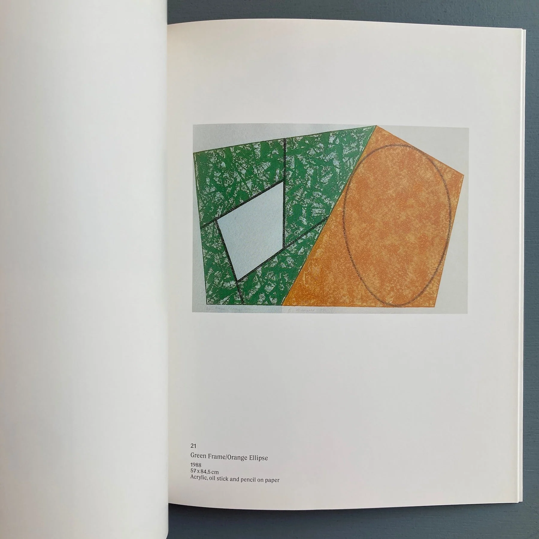 Robert Mangold - Works on paper - Annemarie Verna / Galerie Meert Rihoux 1988 - Image 9
