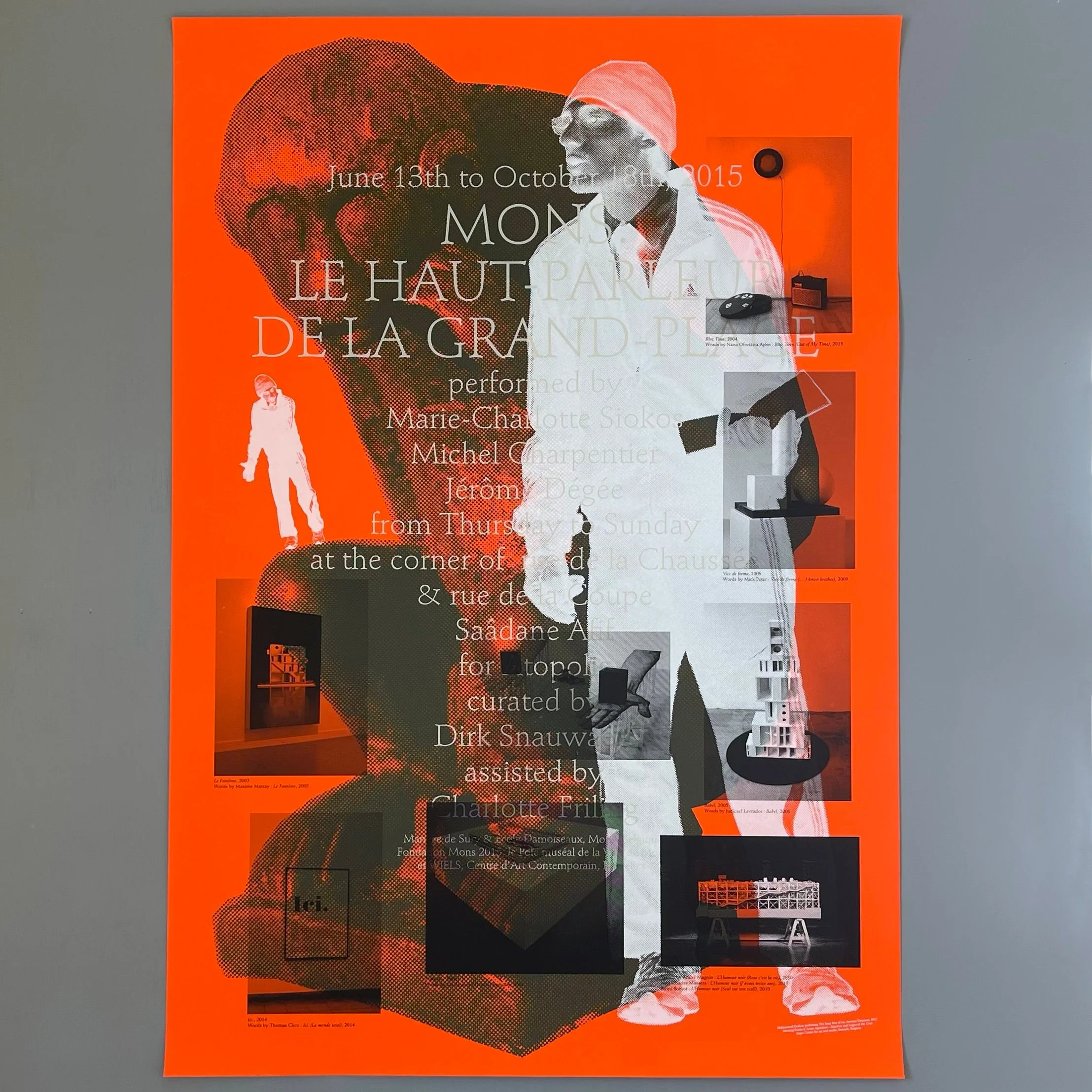 Saâdane Afif - Le haut-parleur de la Grand Place poster 2015