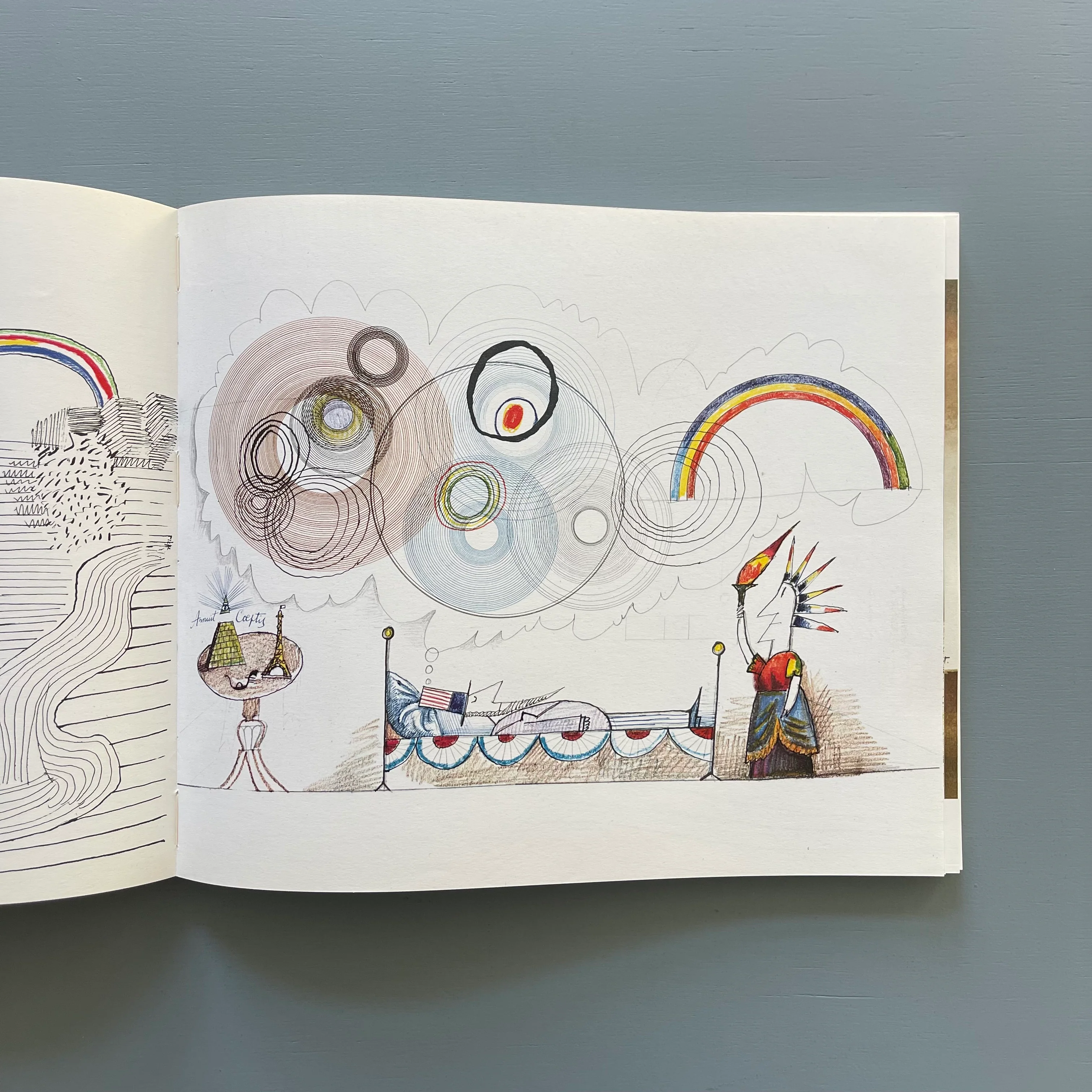 Saul Steinberg - Le Masque - Maeght Editeur 1966 - Image 10