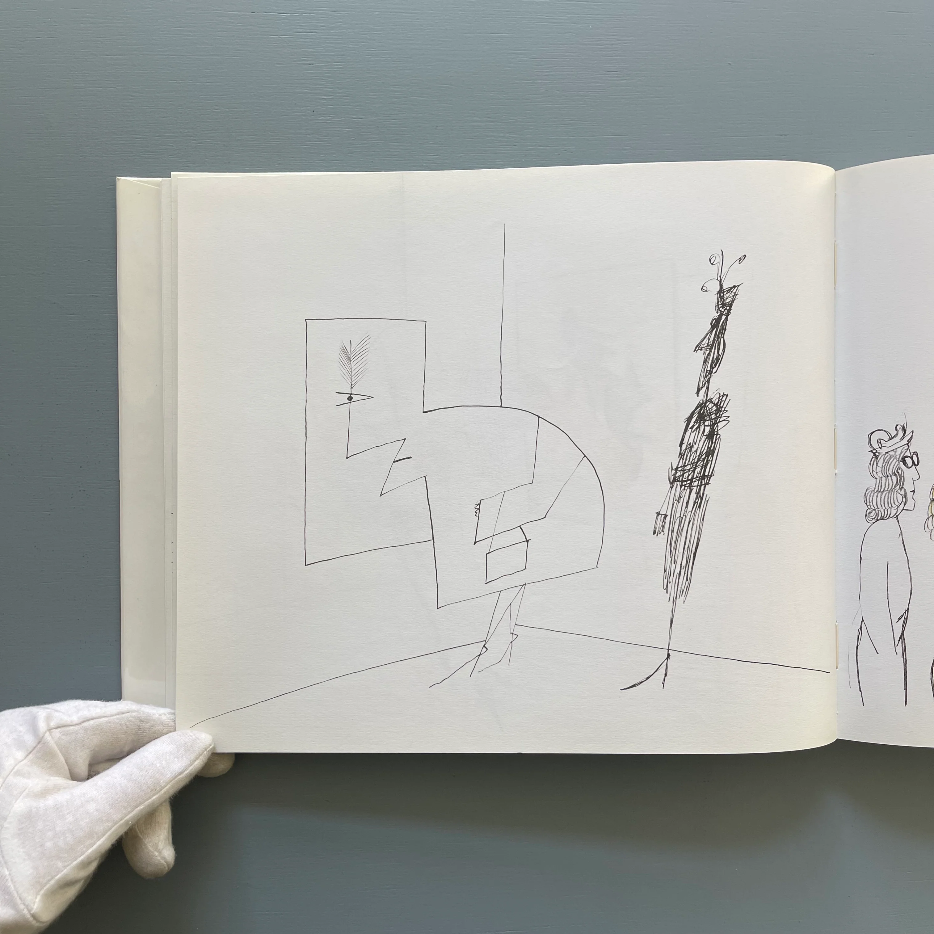Saul Steinberg - Le Masque - Maeght Editeur 1966 - Image 7