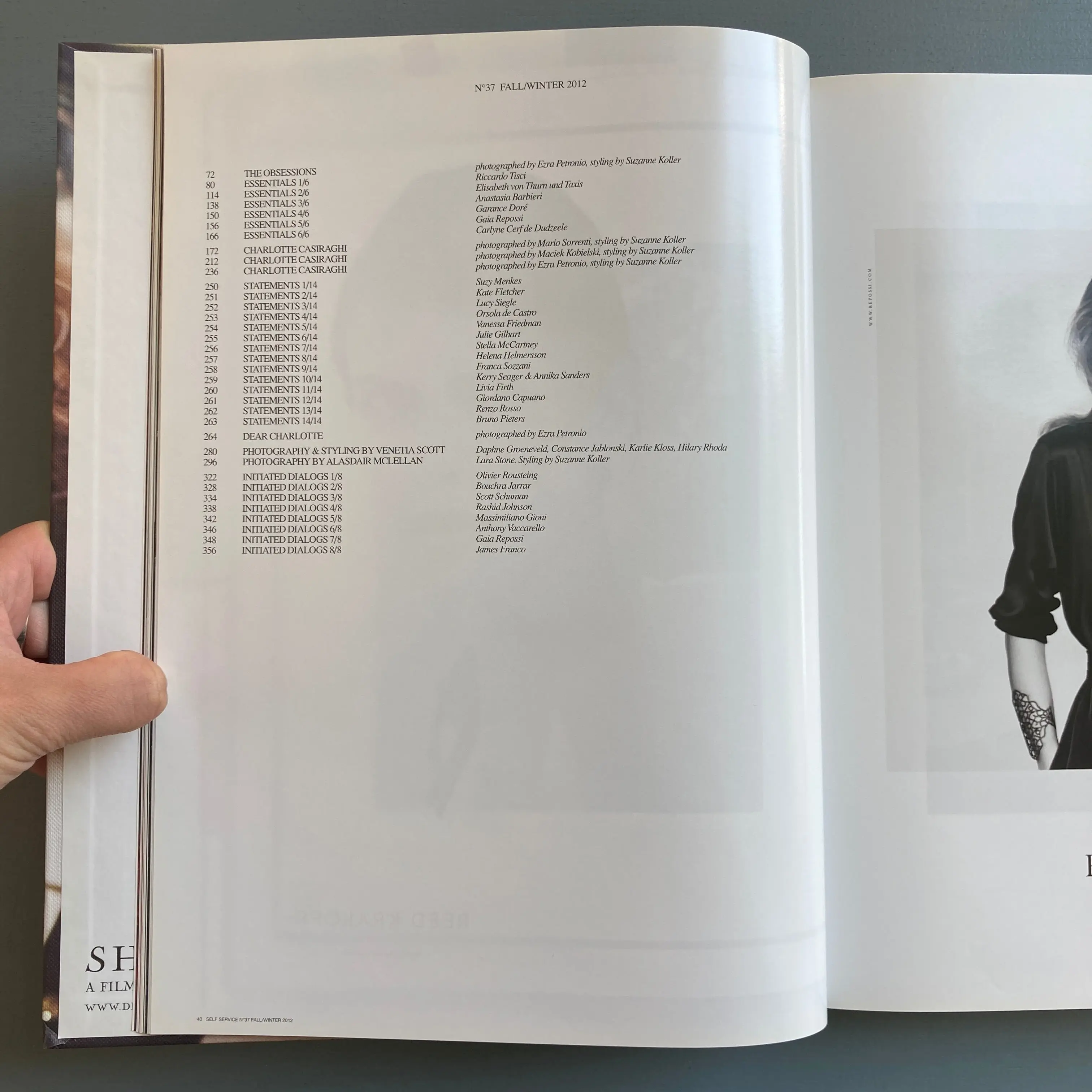 Self Service issue n°37 - Fall/Winter 2012 - Image 3