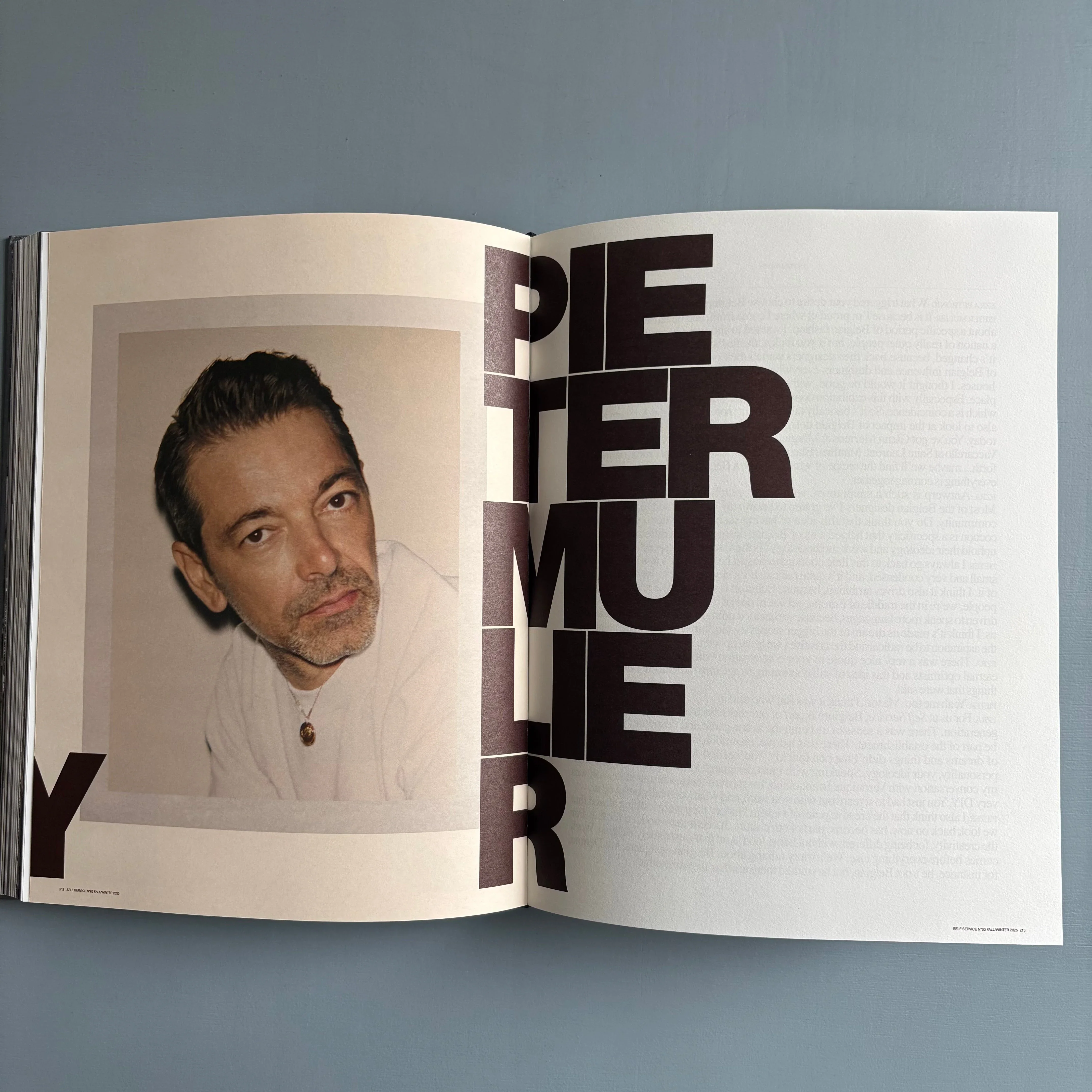 Self Service issue n°63 - Belgium Fearlessly - Fall/Winter 2025 - Image 4
