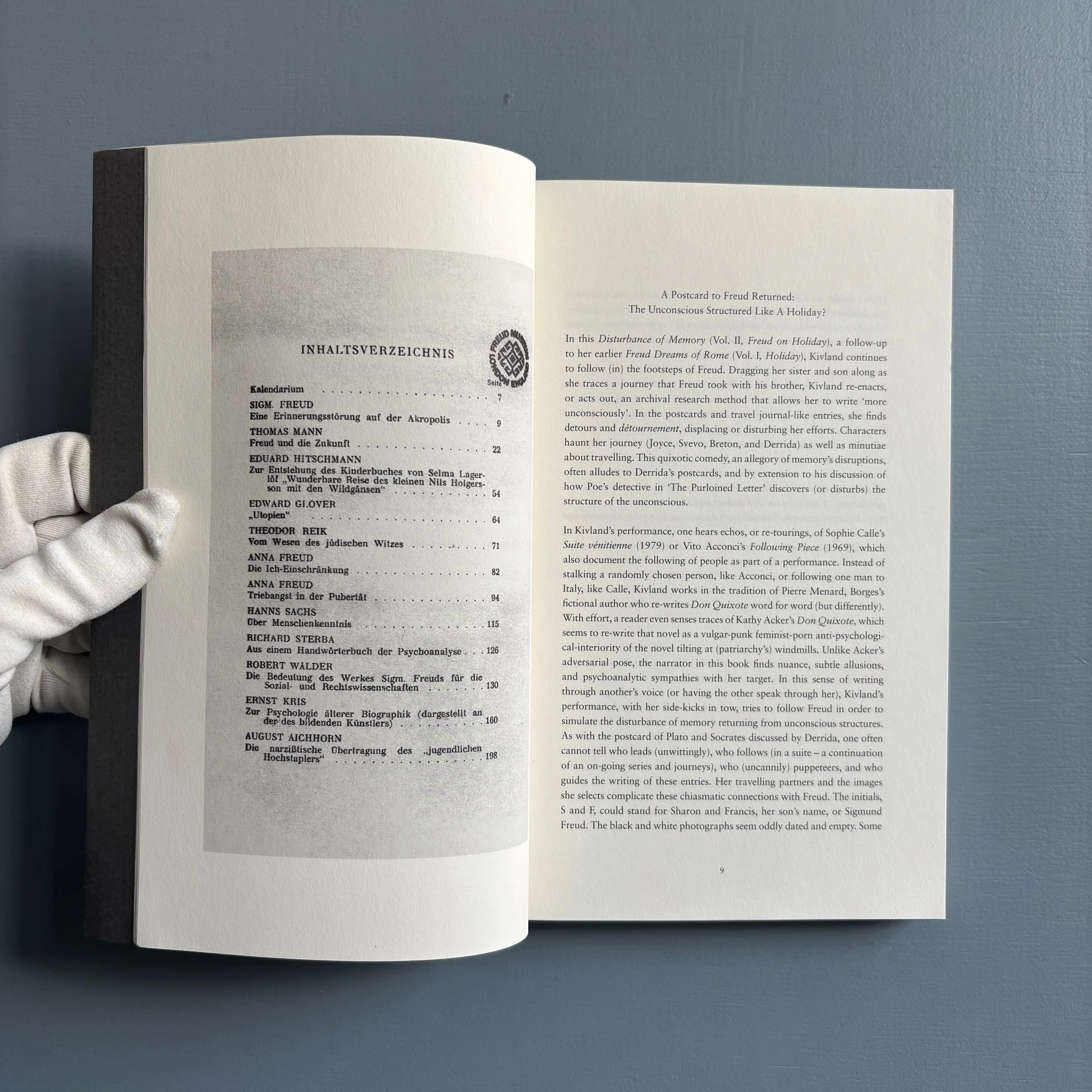 Sharon Kivland - Freud on Holiday Vol 1 & 2 - Information as Material 2006/2007 - Image 10