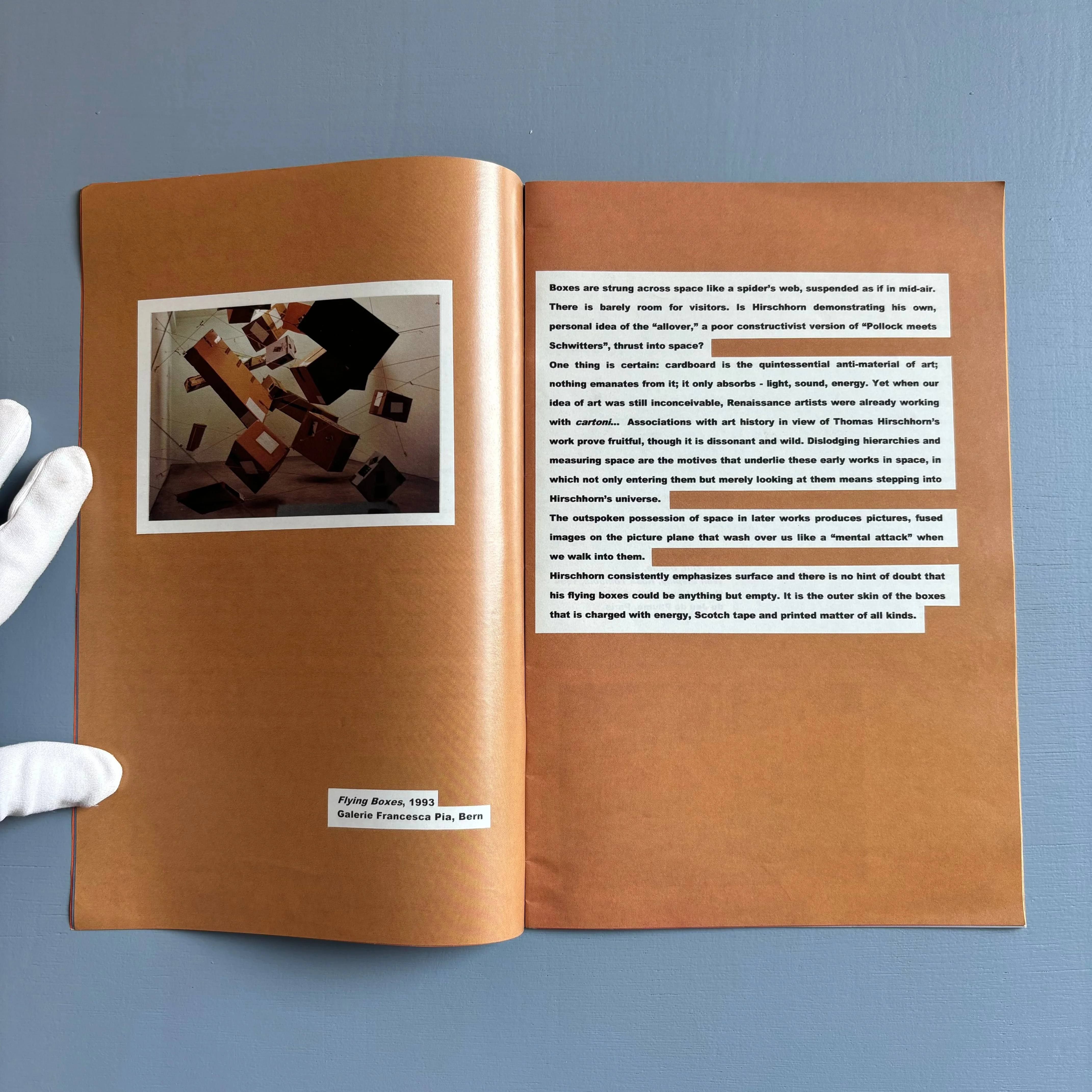 Short guide into the work of Thomas Hirschhorn - Barbara Gladstone Gallery 2002 - Image 3