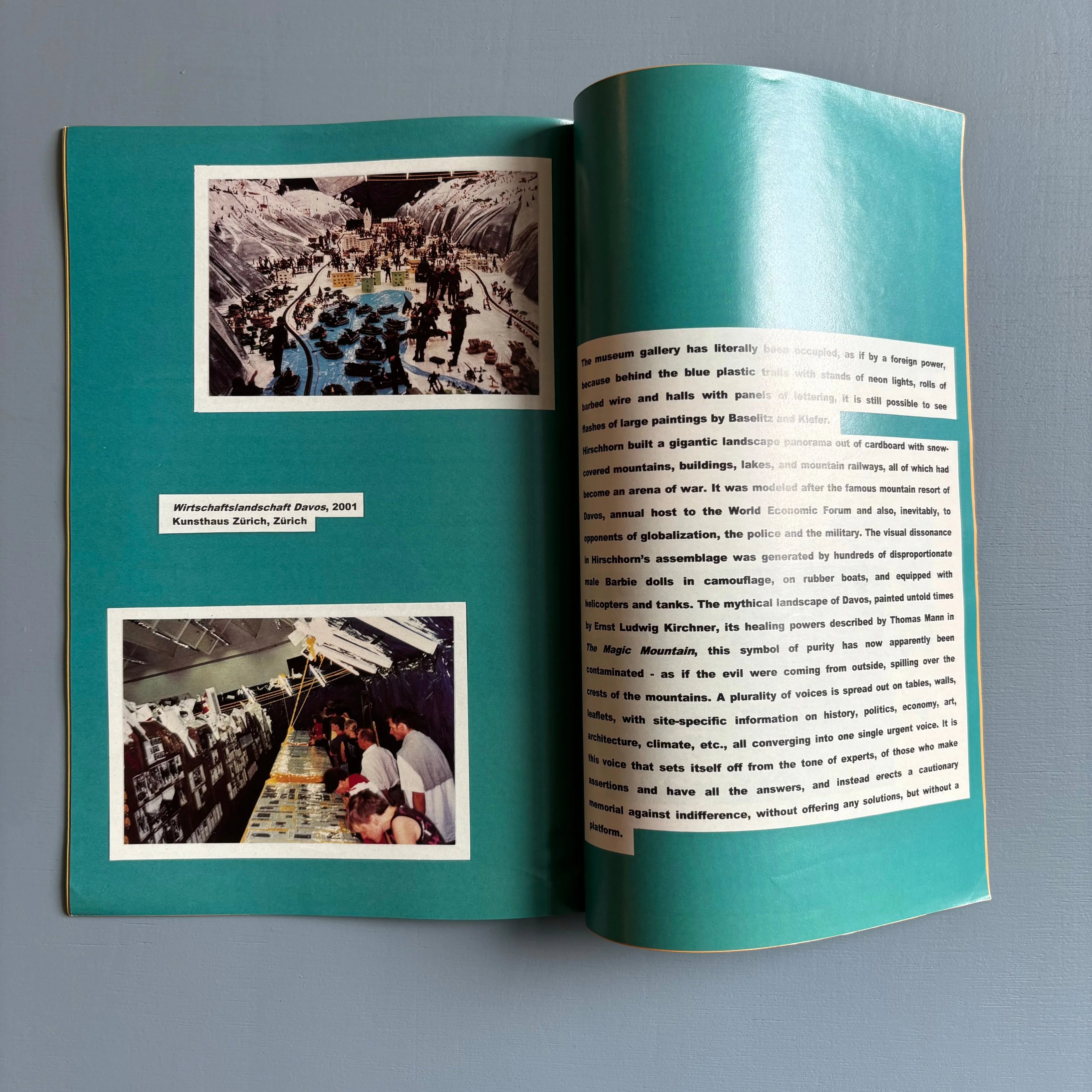Short guide into the work of Thomas Hirschhorn - Barbara Gladstone Gallery 2002 - Image 9