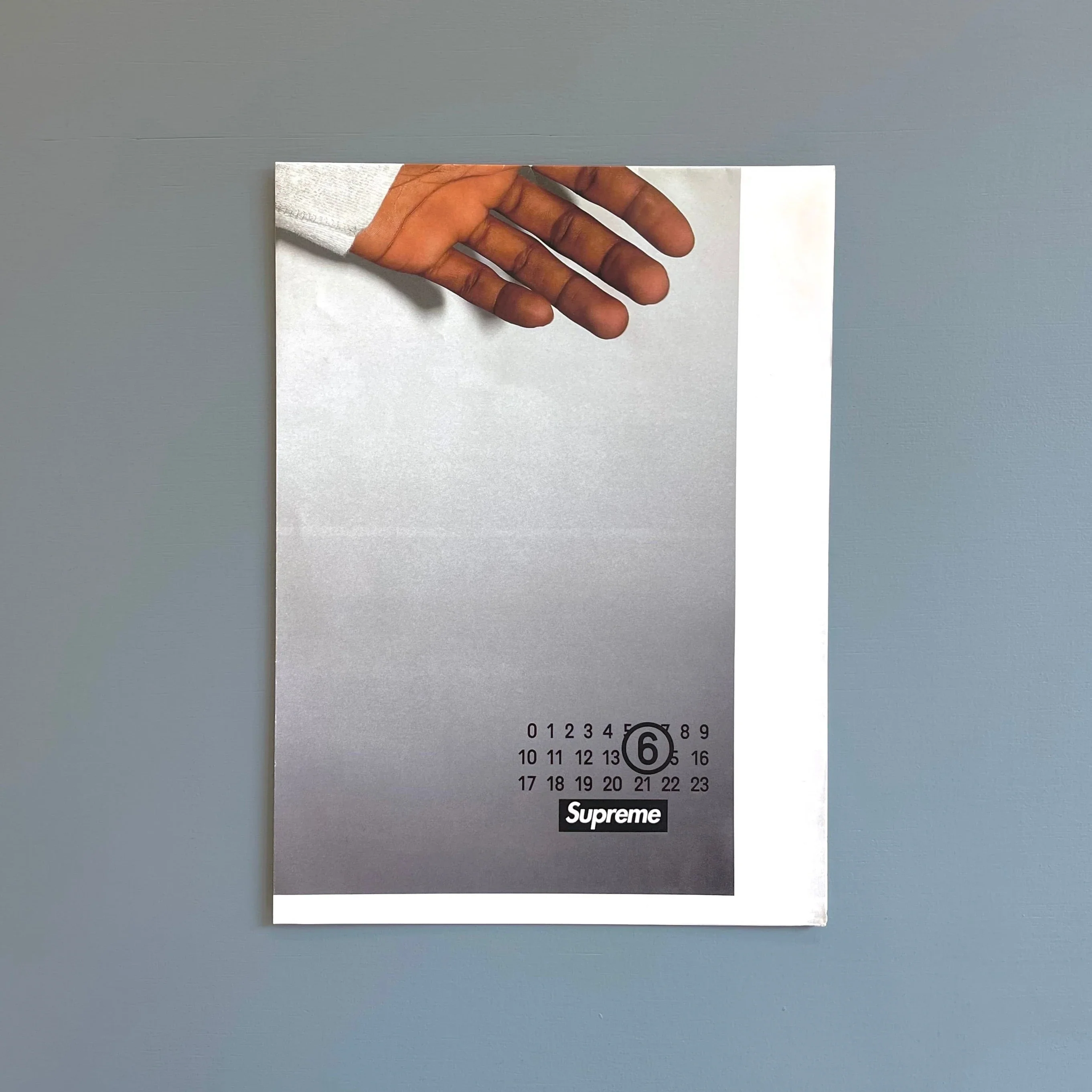 Supreme MM6 Margiela poster - Spring/Summer 2024