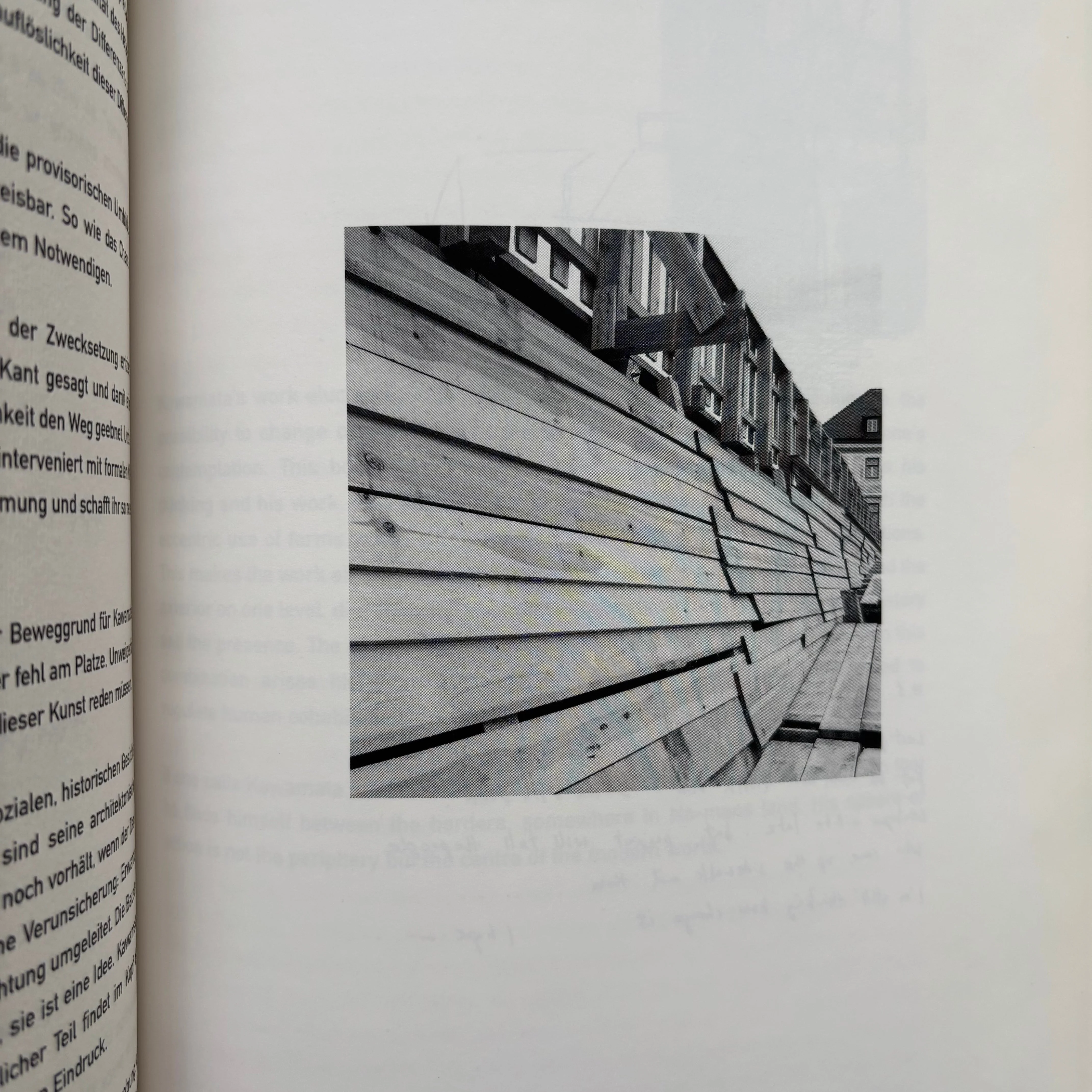 Tadashi Kawamata - Sidewalk Wiener Neustadt - Kunst im zentrum 1996 - Image 11