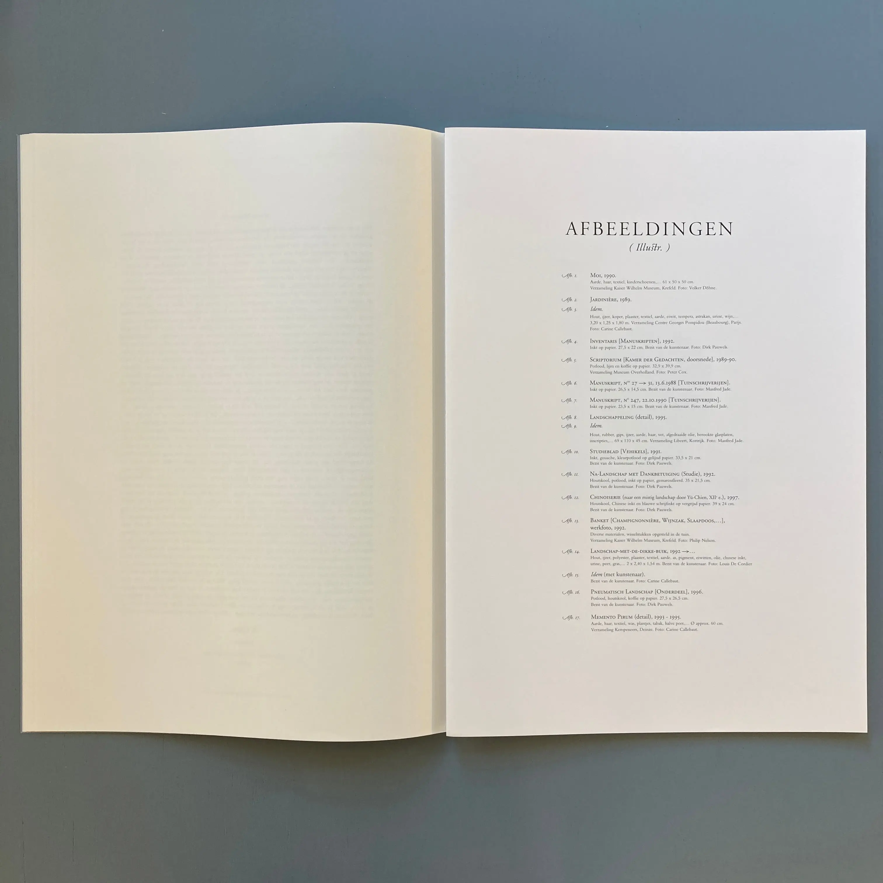 Thierry De Cordier - Over De Kamer Der Gedachten (Scriptorium) E.A. - Ministerie Van De Vlaamse Gemeenschap / La Biennale di Venezia 1997 - Image 3