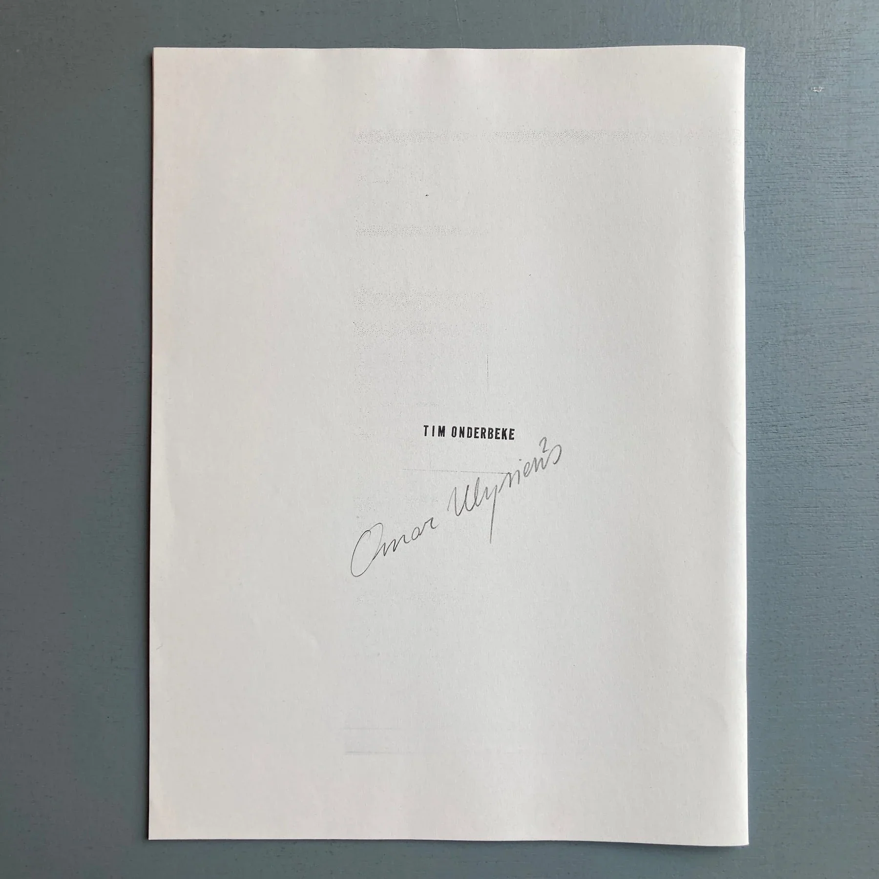 Tim Onderbeke - Venster/Raam/Venster - Self-published 2015 - Image 10