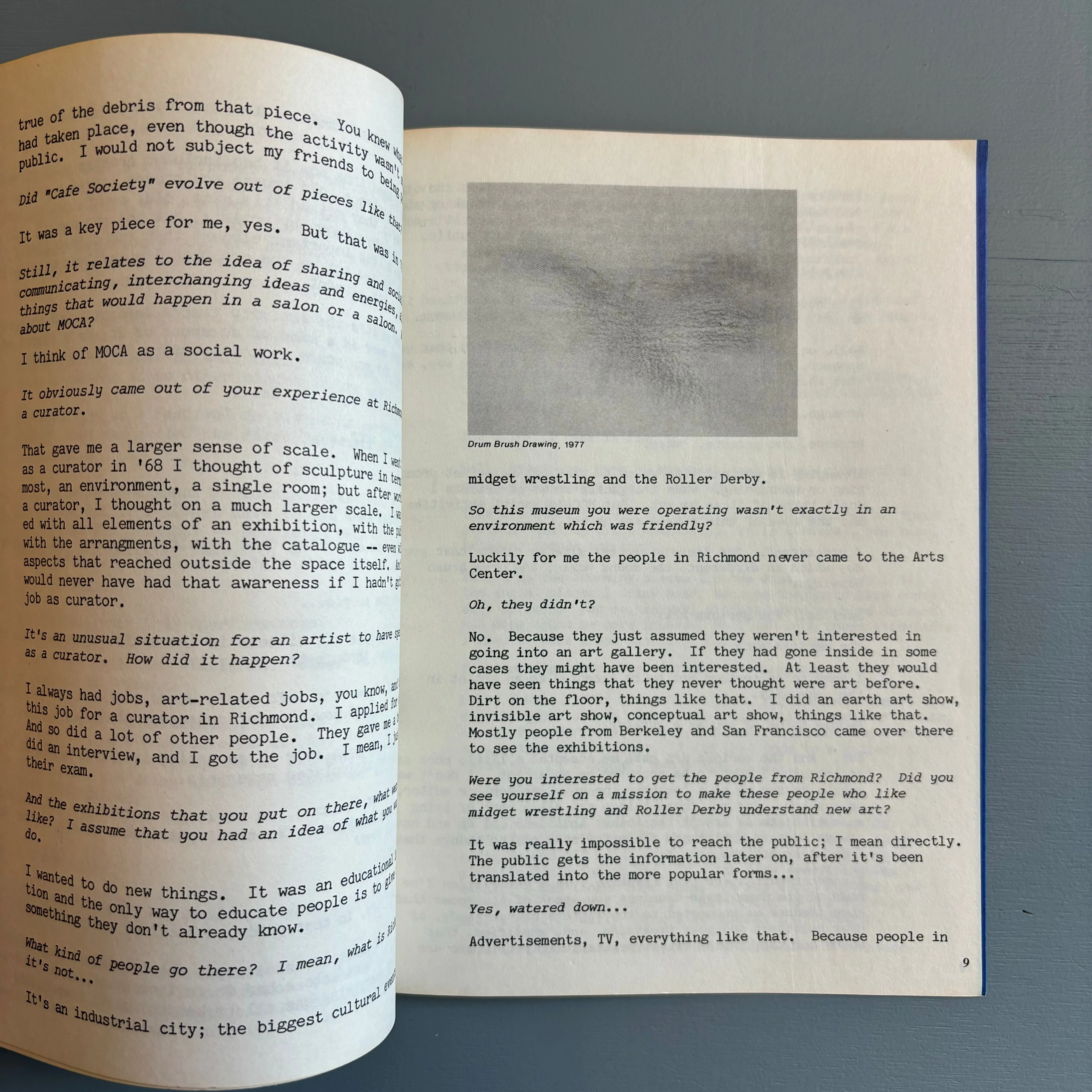 Tom Marioni - View Vol. I No. 5 October 1978 - Image 3