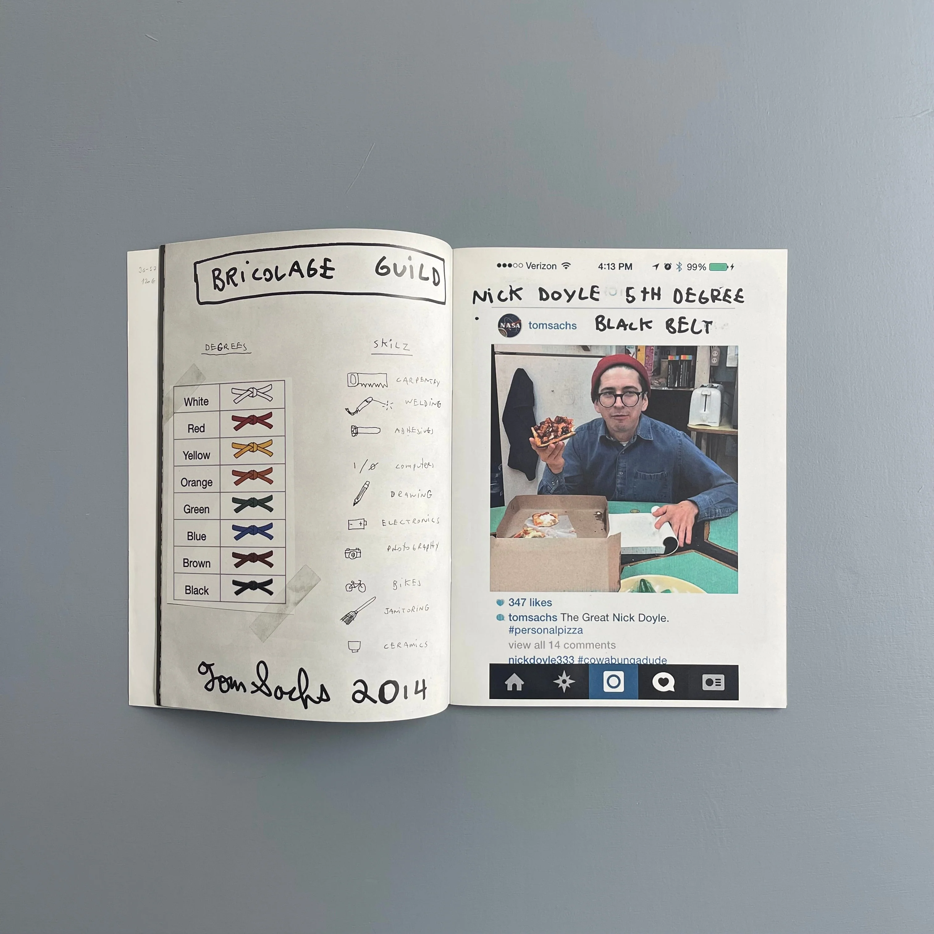 Tom Sachs - Bricolage - Purple Book 2014 - Image 7