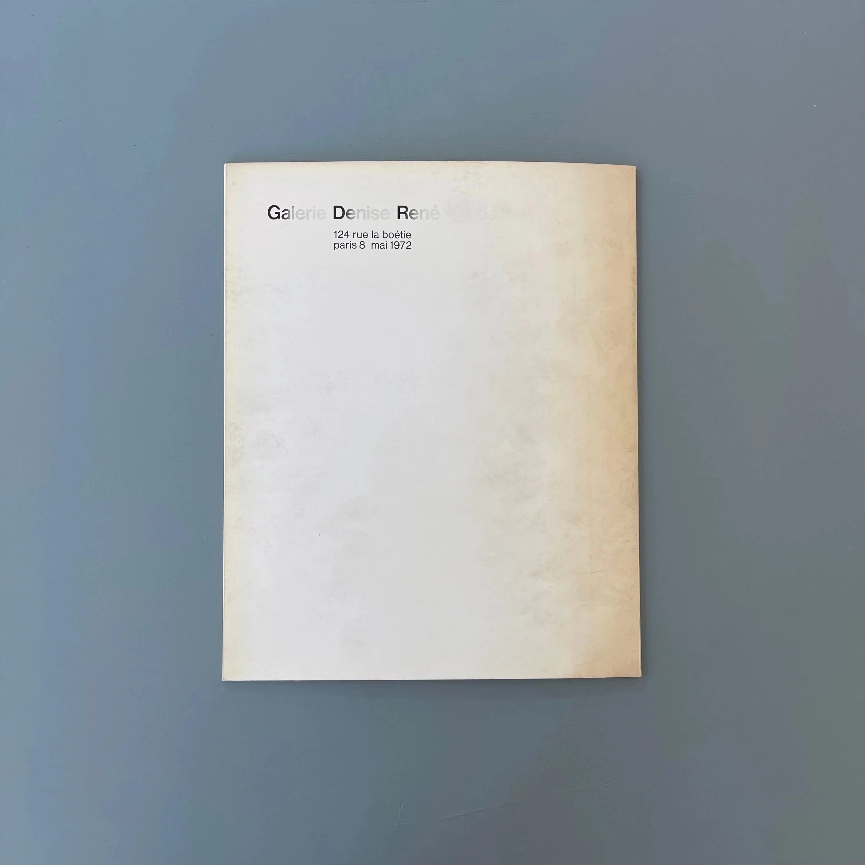 Tomasello - Oeuvres récentes - Galerie Denise René 1972 - Image 14