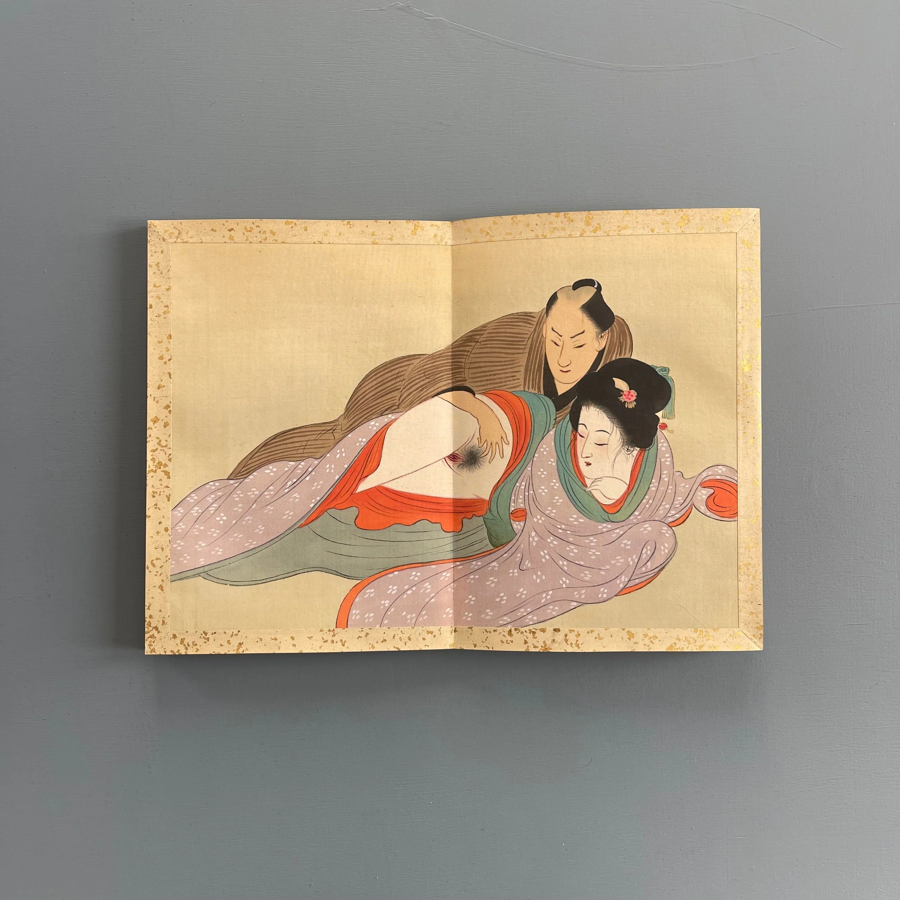 Tomioka Eisen - Poetic Intercourse (Yakumo No Chigiri) - circa 1897 - Image 5