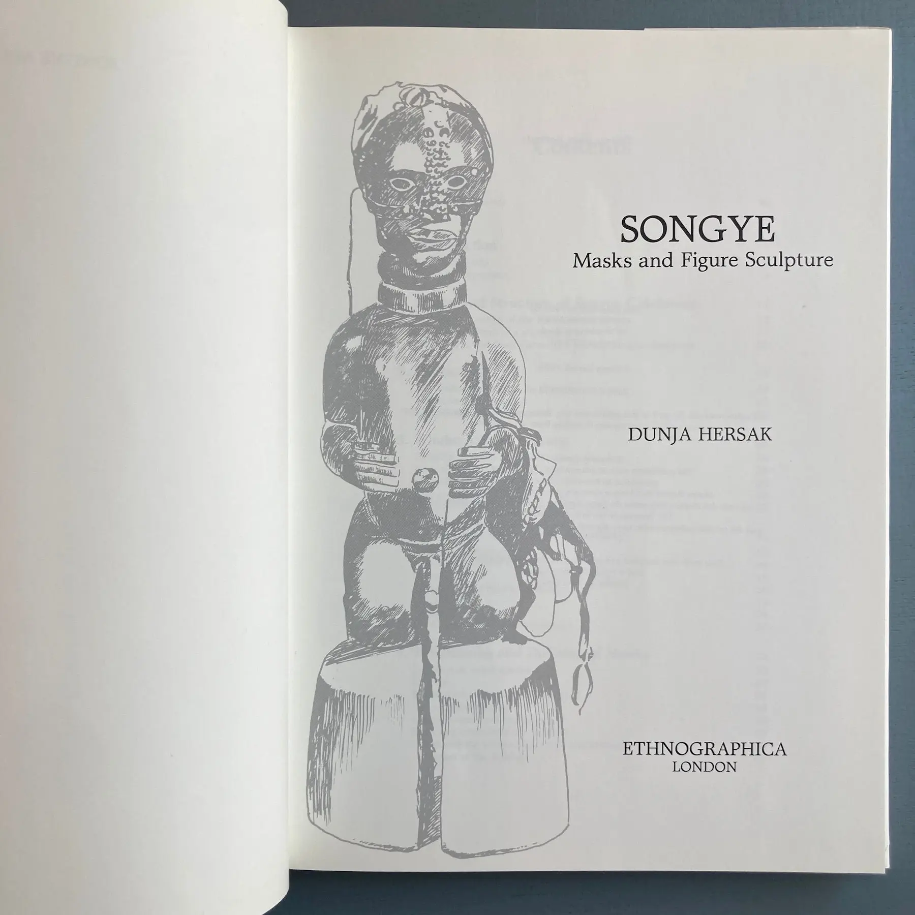 Dunja Hersak - Songye masks and figure sculpture - Ethnografica 1985 - Image 2