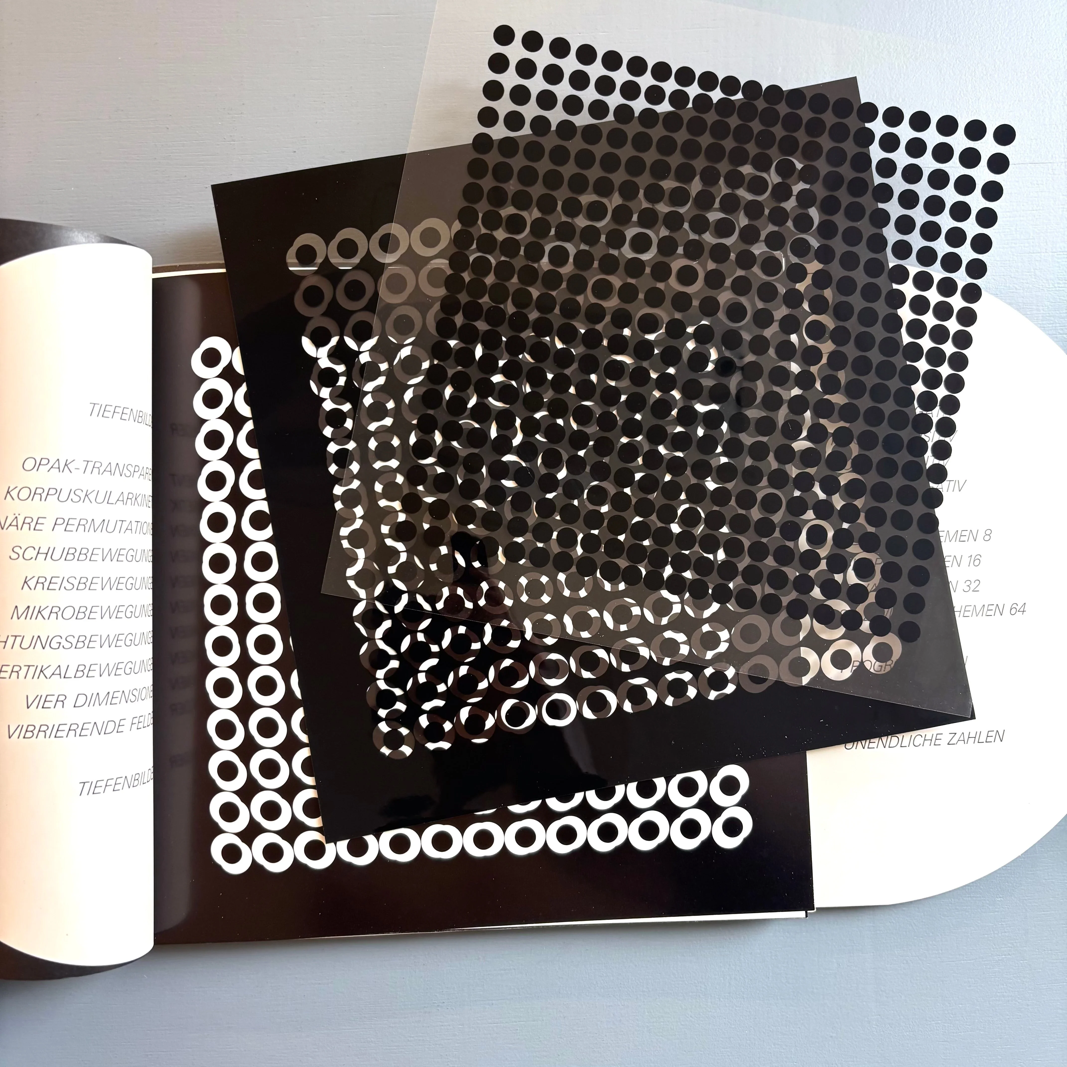 Vasarely - Volumes 1,2,3,4 - Edition du Griffon 1969, 1970, 1974, 1979 - Image 12