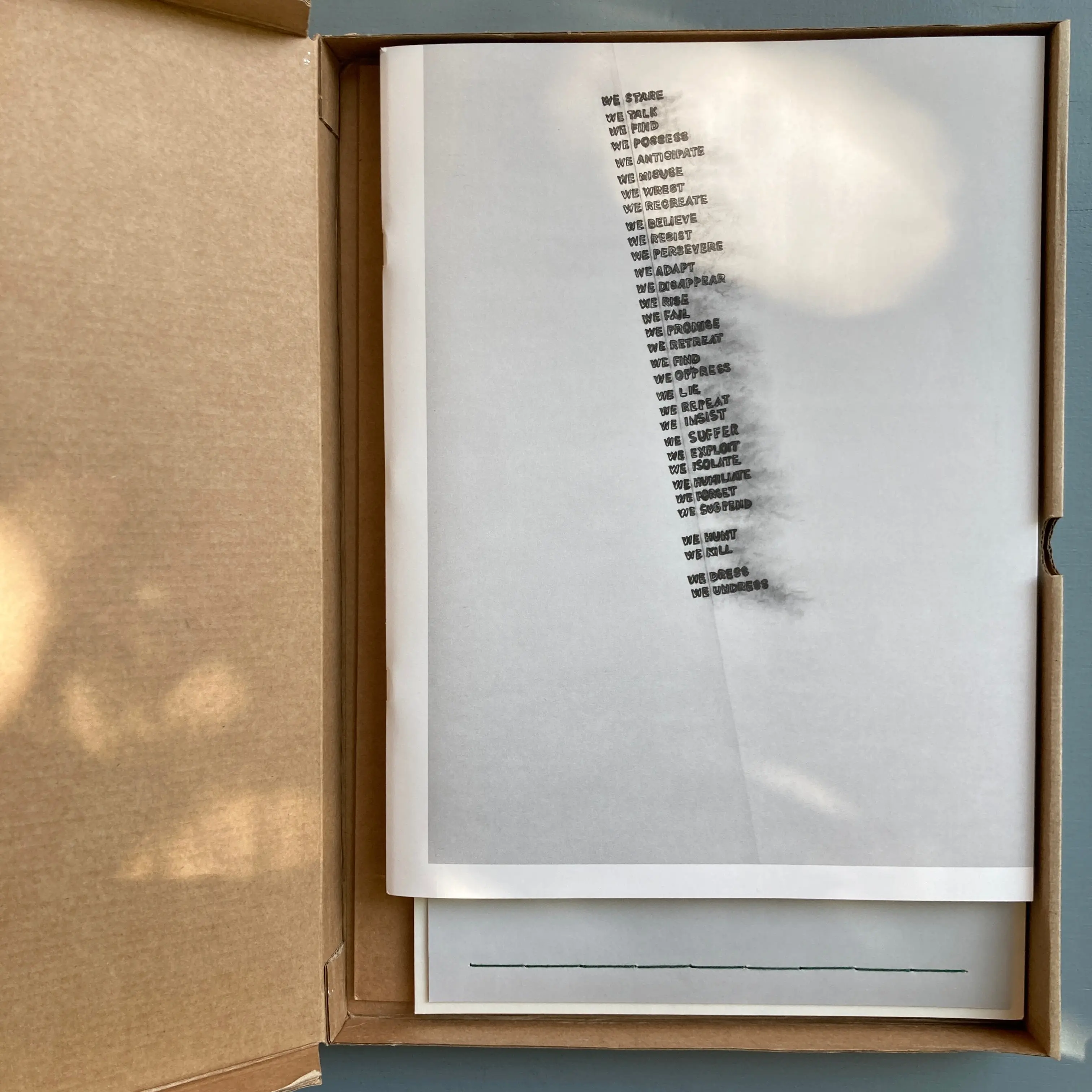 Vittorio Santoro - Juste avant ou juste après (signed) - Yvon Lambert 2019 - Image 2