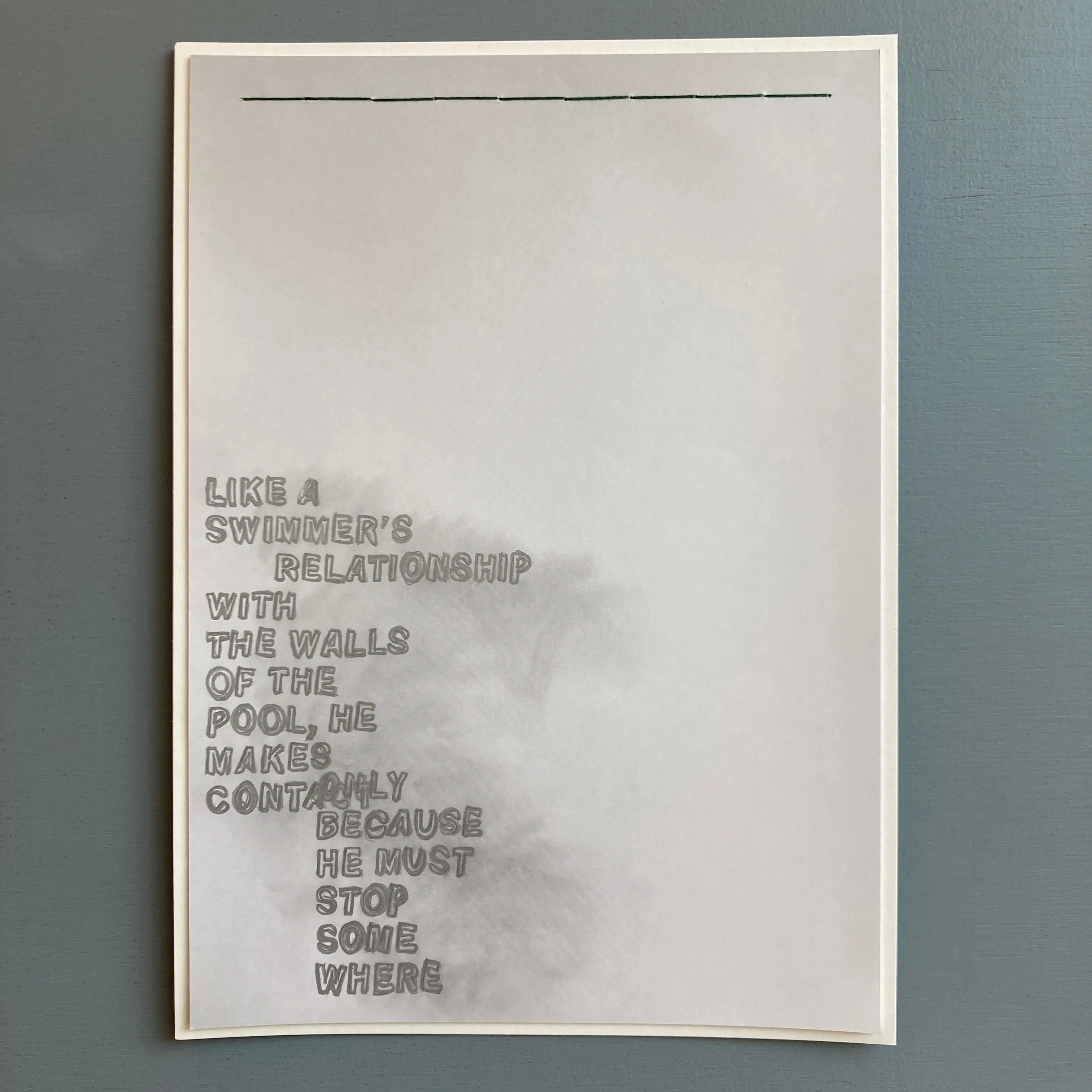 Vittorio Santoro - Juste avant ou juste après (signed) - Yvon Lambert 2019 - Image 8