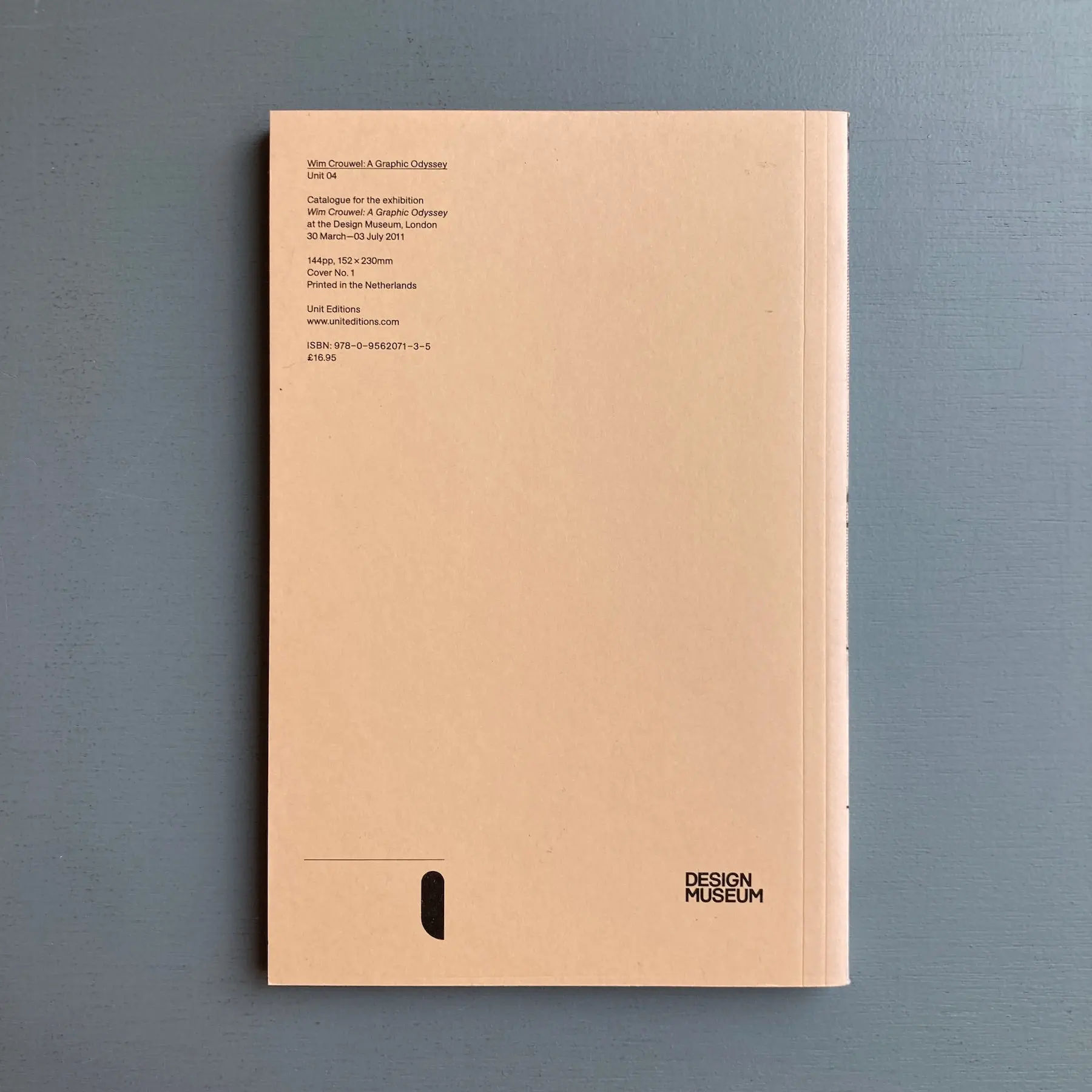 Wim Crouwel - A graphic odyssey. Catalogue - Design Museum 2011 - Image 10