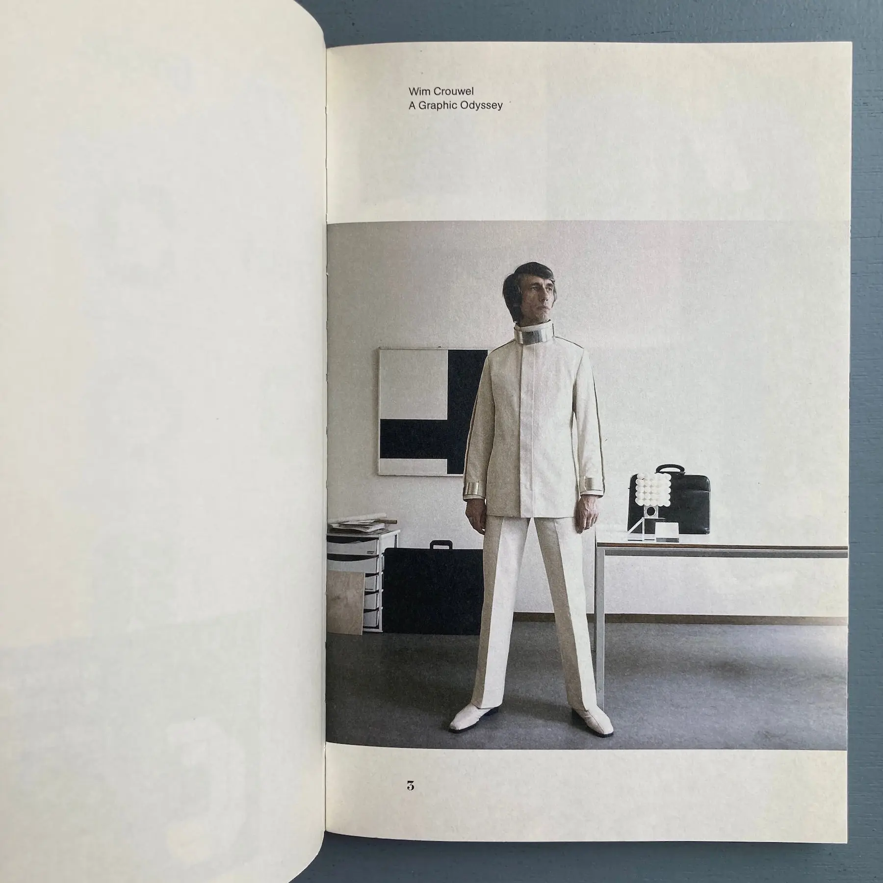 Wim Crouwel - A graphic odyssey. Catalogue - Design Museum 2011 - Image 3