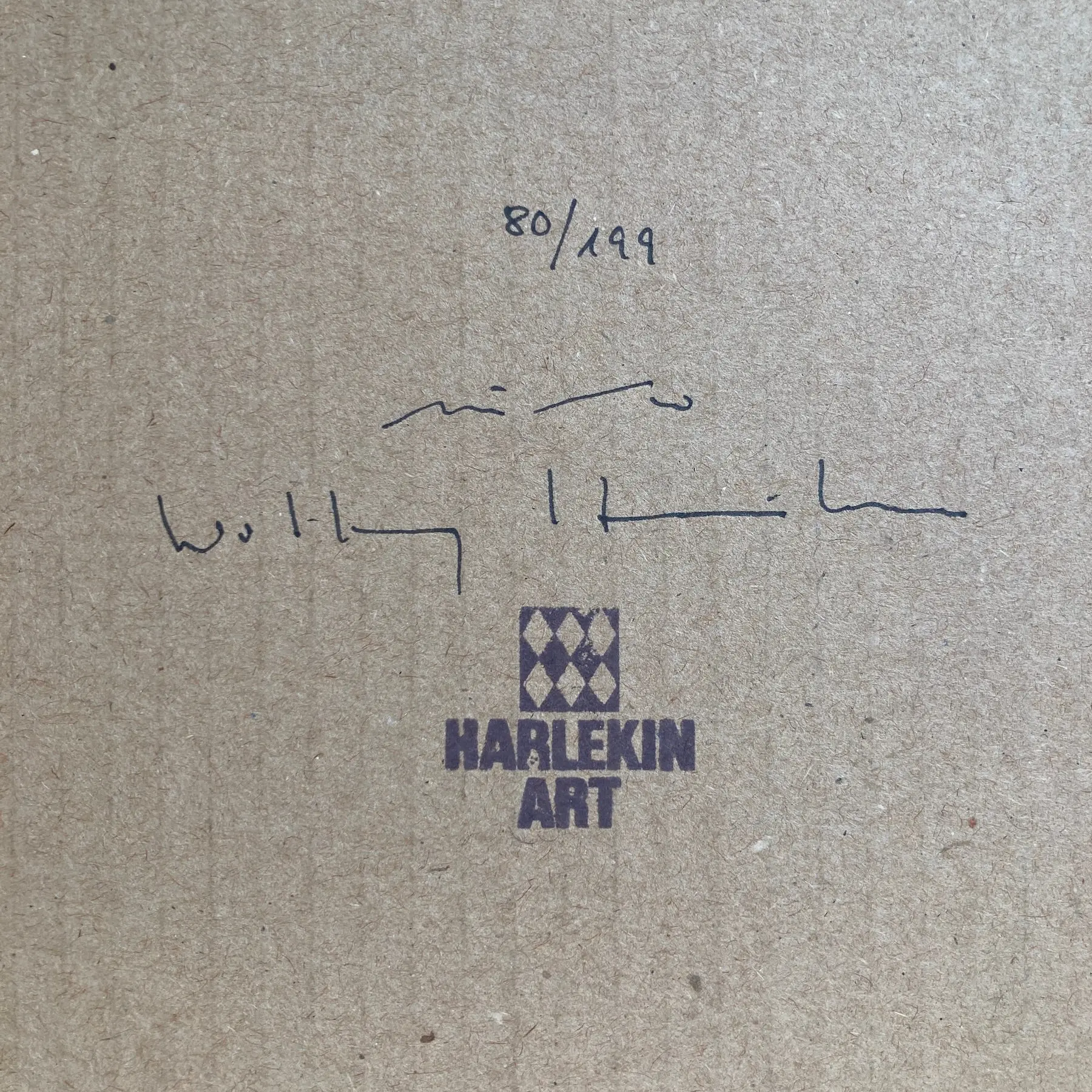 Wolfgang Hainke & Jürgen O. Olbrich (signed) - Two image-works "Talking pictures" - Harlekin Art 1988 - Image 5
