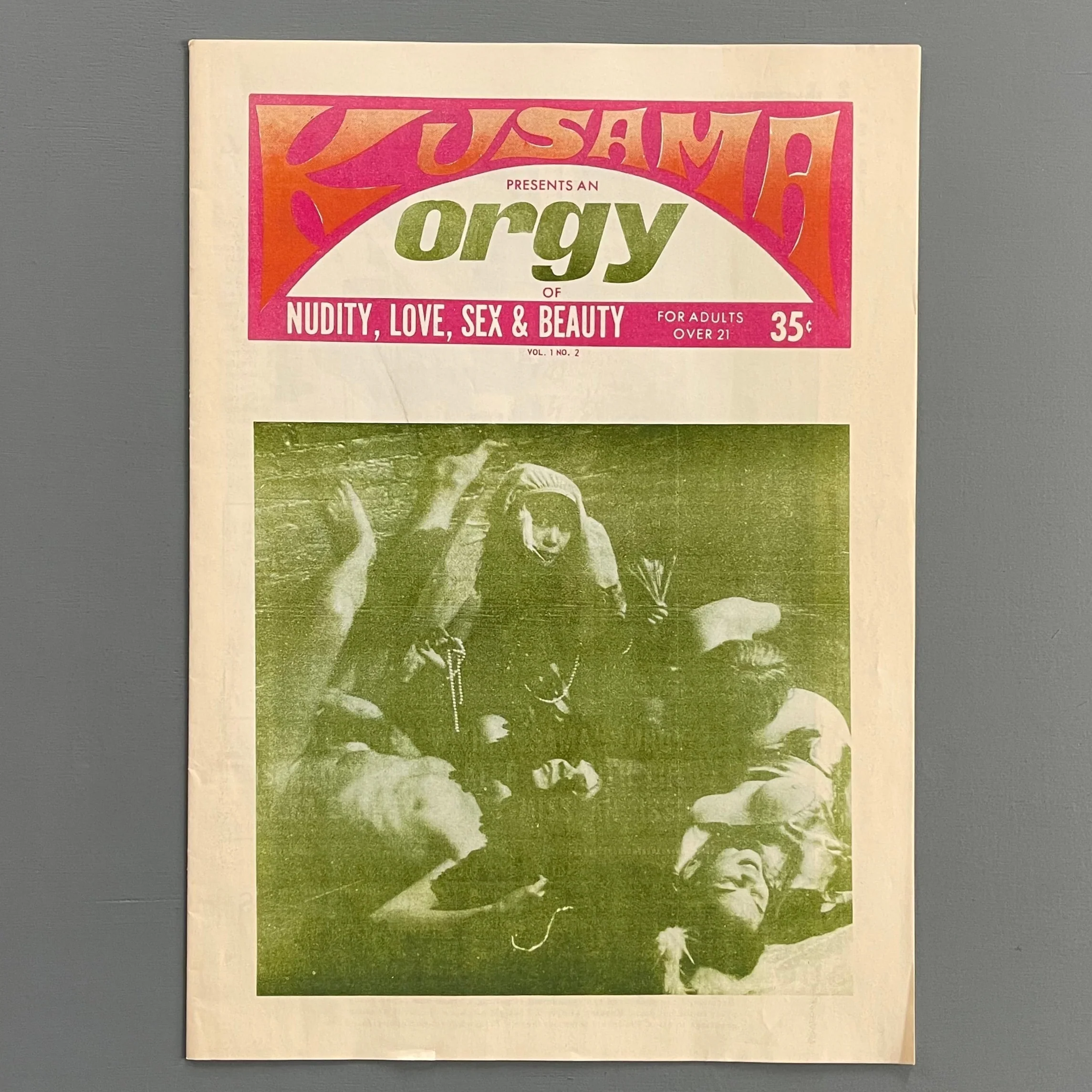 Yayoi Kusama - Kusama Orgy Vol. 1, No. 2 - Les Presses du Réel 2001
